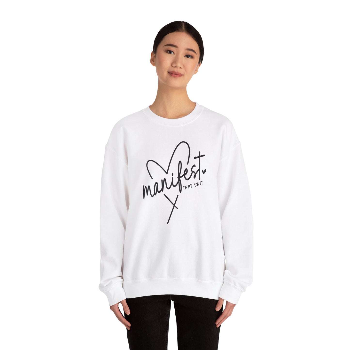 Unisex Heavy Blend™ Crewneck Sweatshirt - Manifest