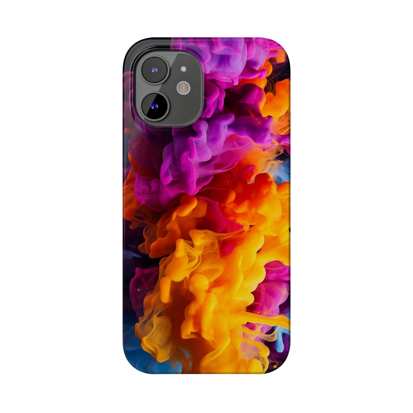 Slim Phone Cases - Colorful Smoke