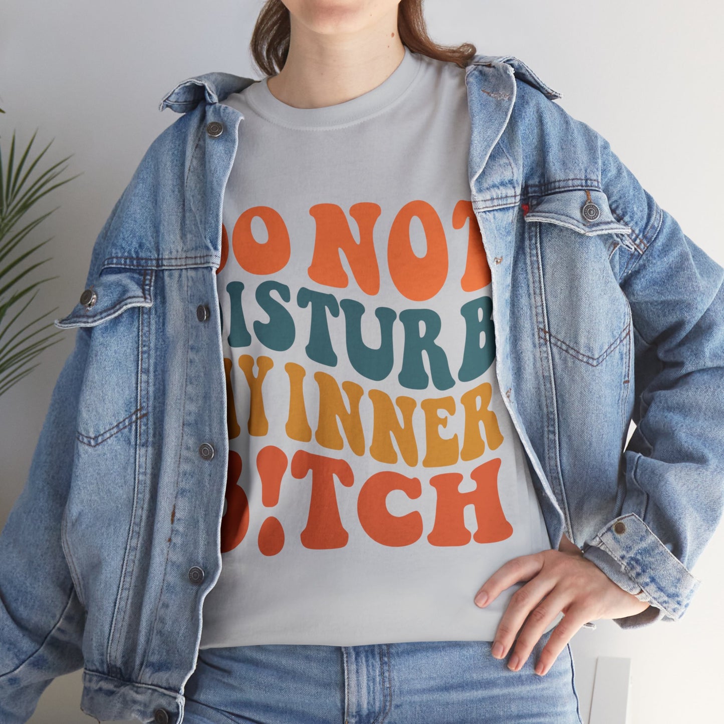 Unisex Heavy Cotton Tee - Do not disturb