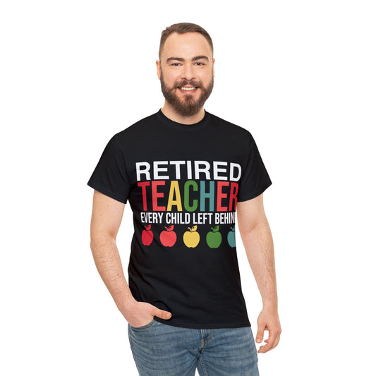 Unisex Heavy Cotton Tee - Retired Teacher
