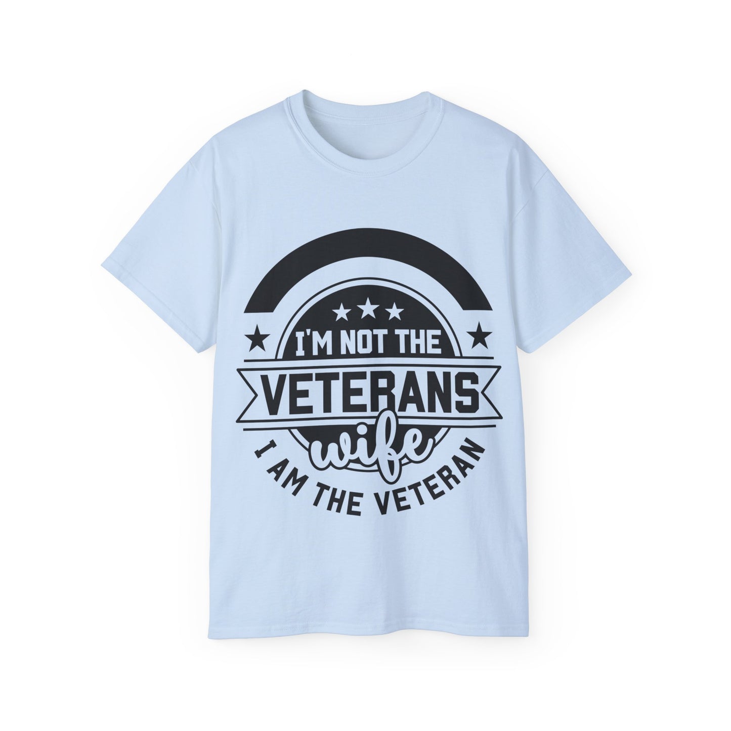Unisex Ultra Cotton Tee- I am the Veteran