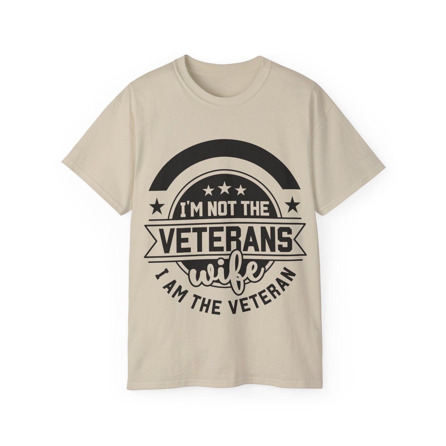 Unisex Ultra Cotton Tee- I am the Veteran