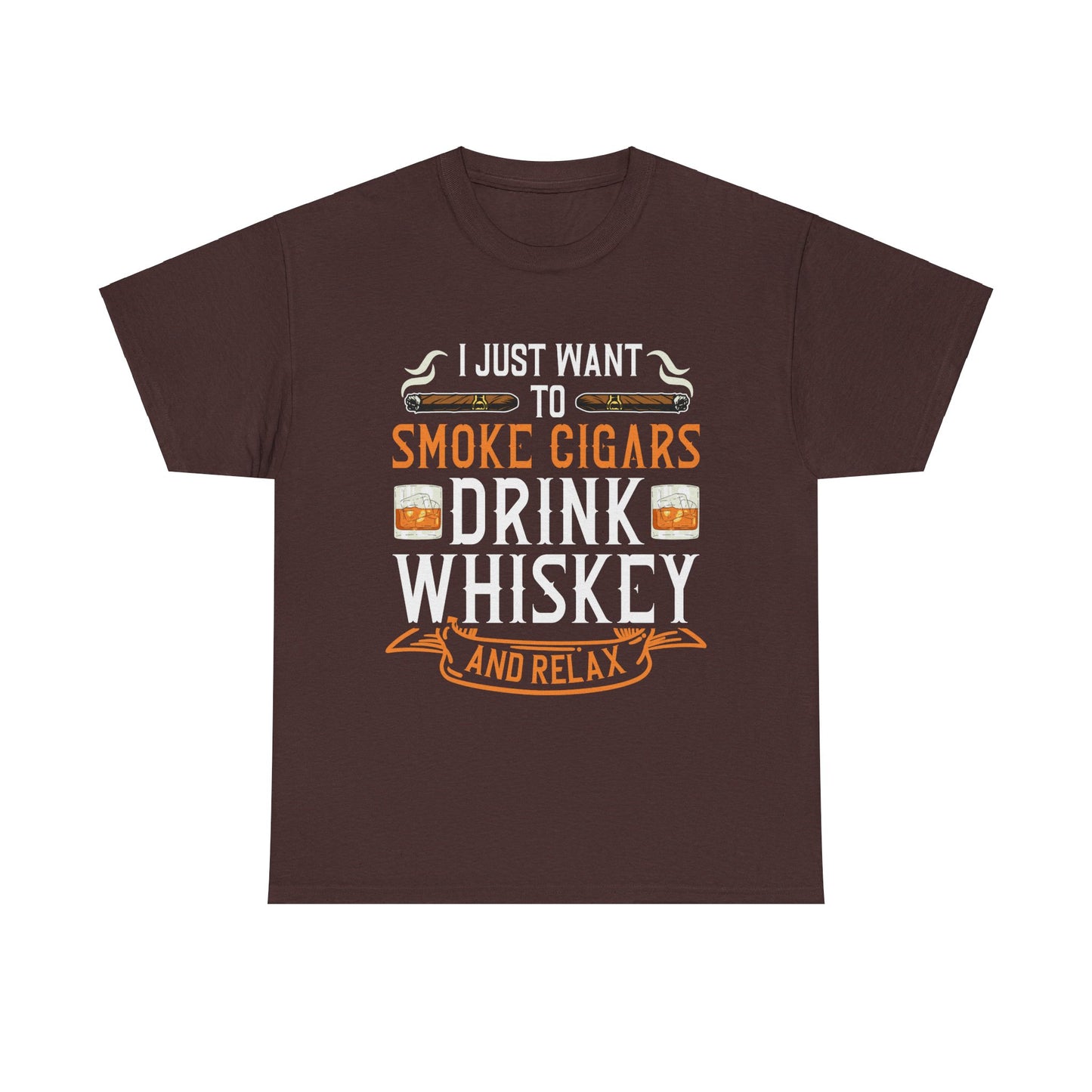 Unisex Heavy Cotton Tee - Drink Whiskey