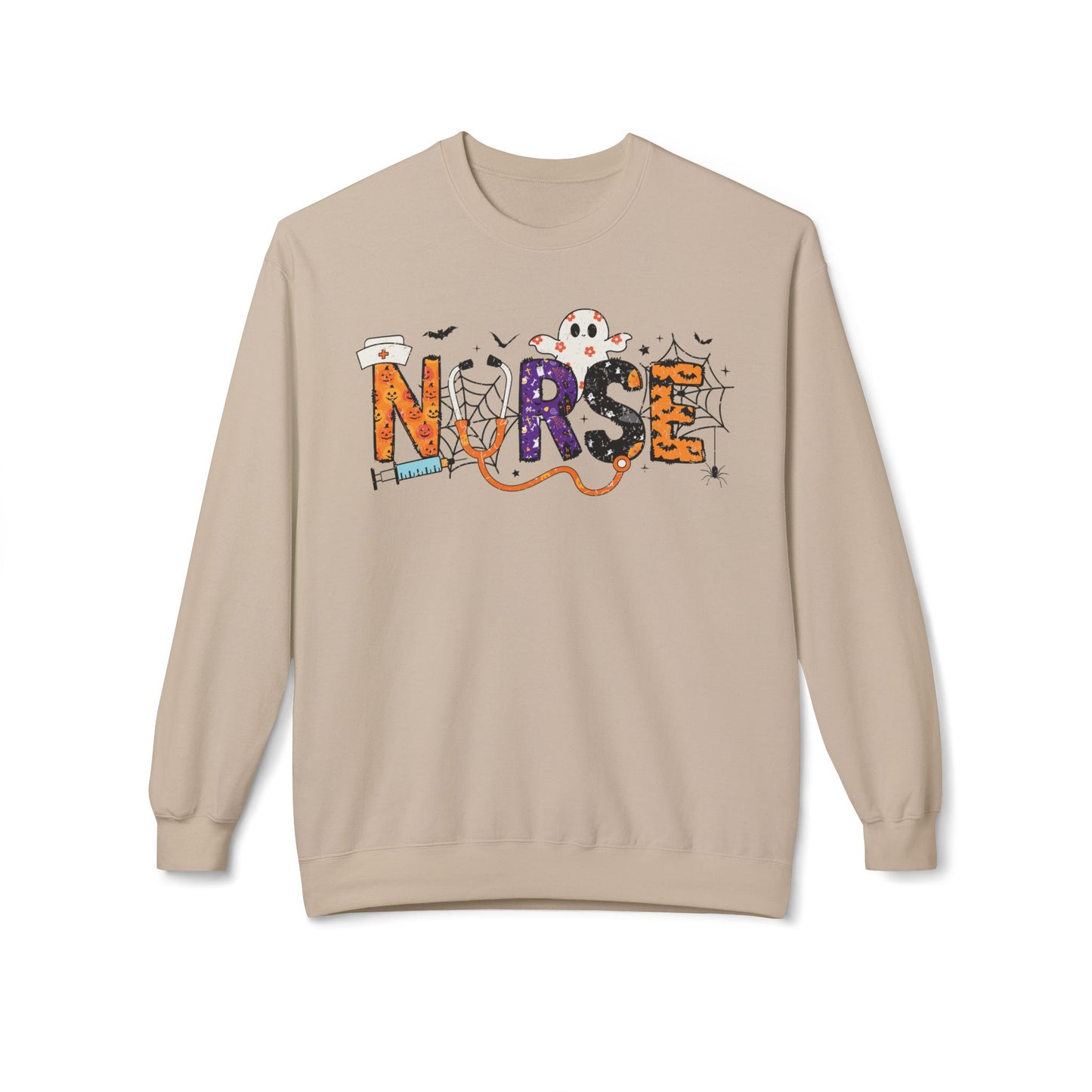 Unisex Midweight Softstyle Fleece Crewneck Sweatshirt - Nurse
