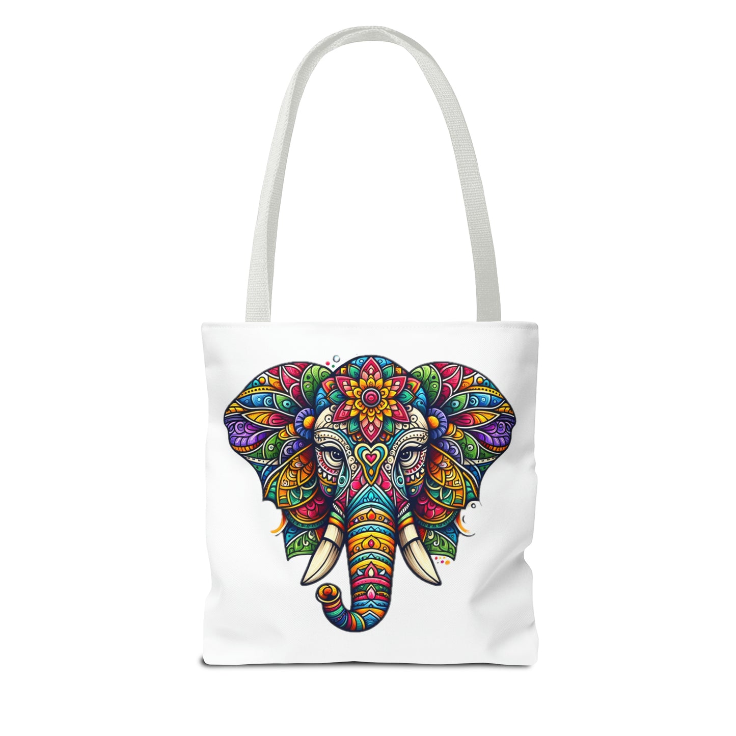 Tote Bag (AOP) - Elephant Mandala Design