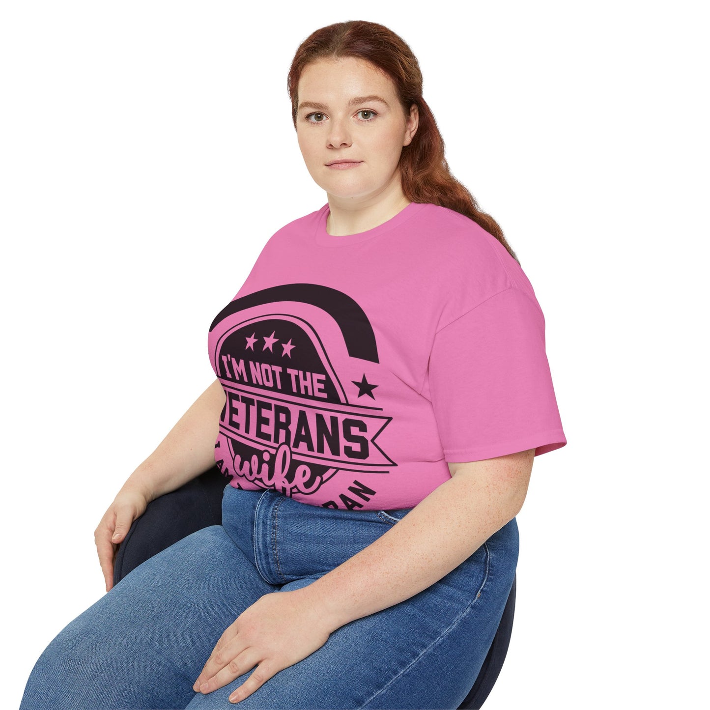 Unisex Ultra Cotton Tee- I am the Veteran