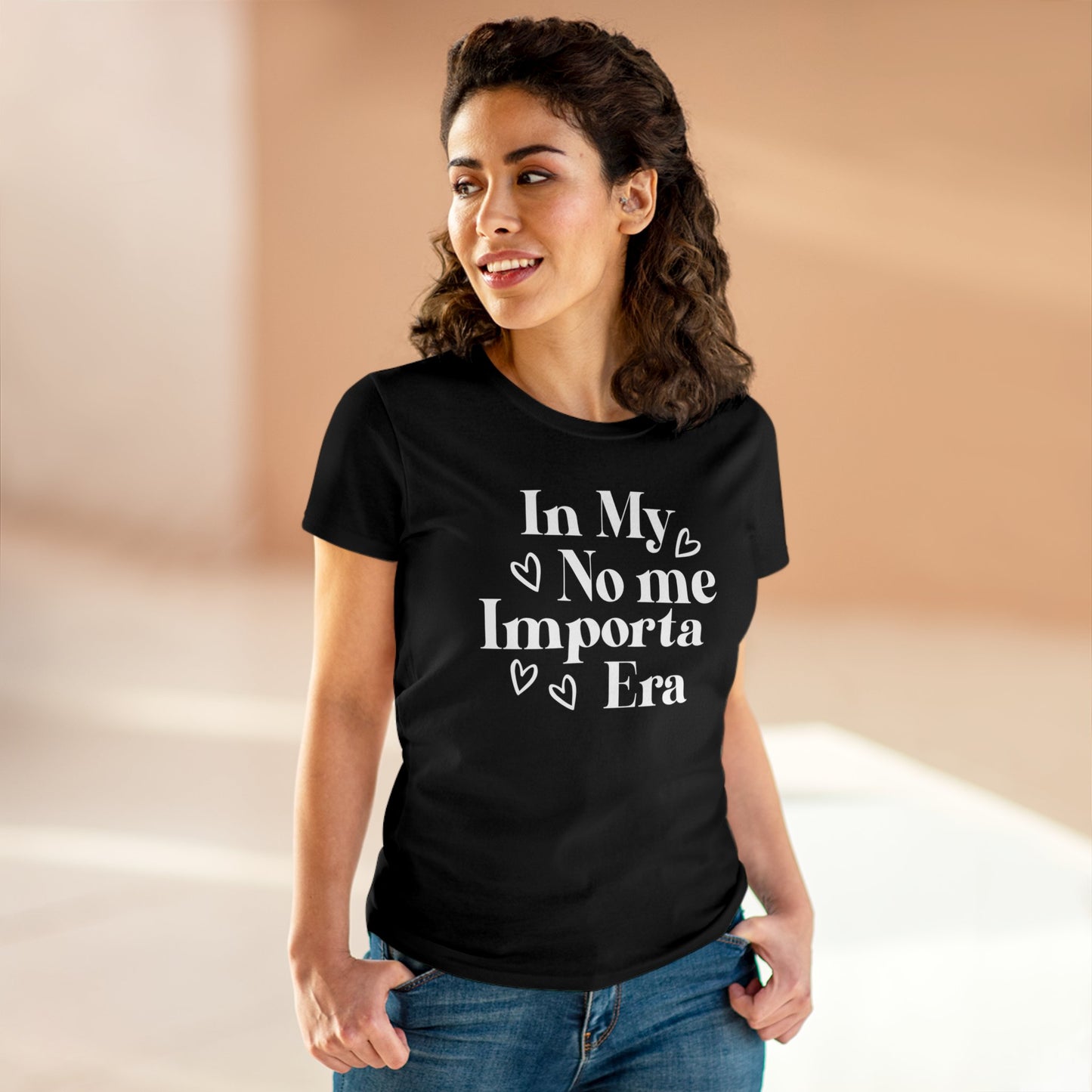Women's Midweight Cotton Tee - In my No Me Importa Era