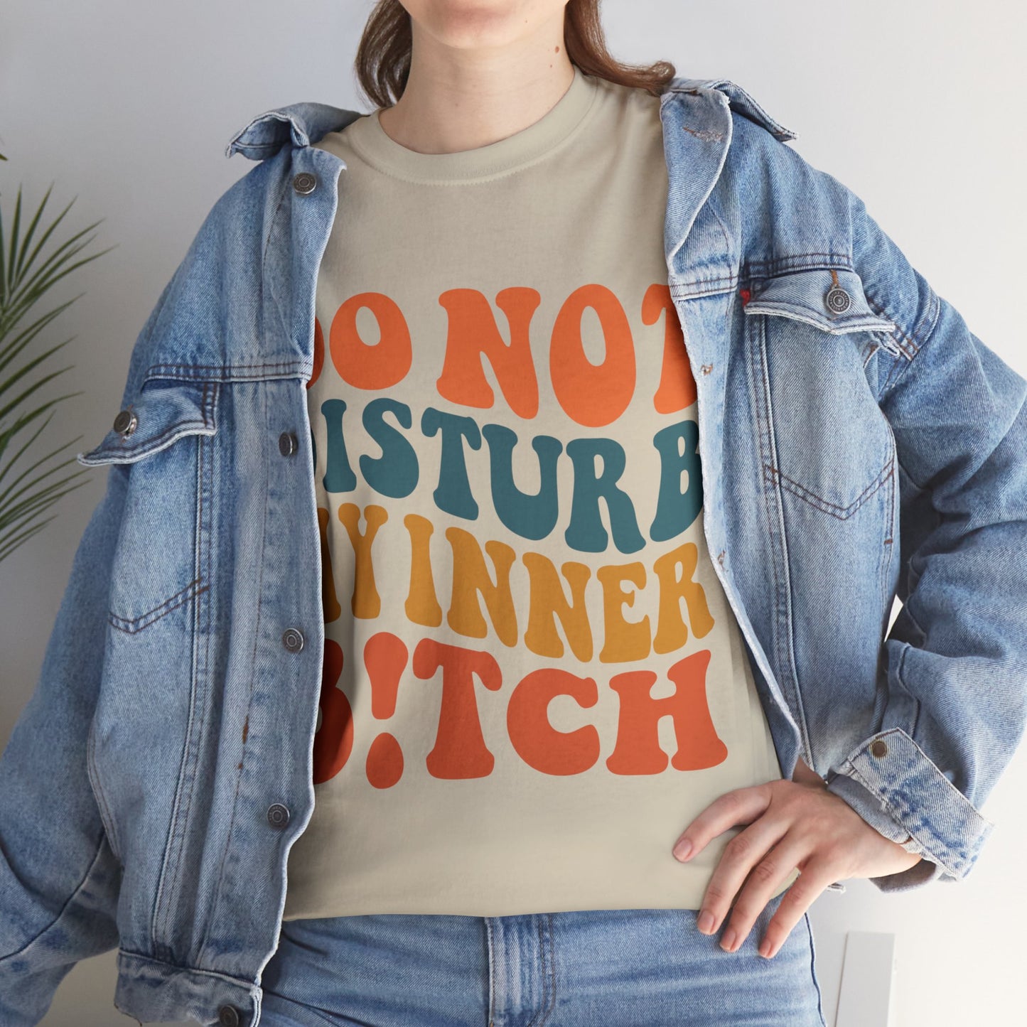 Unisex Heavy Cotton Tee - Do not disturb