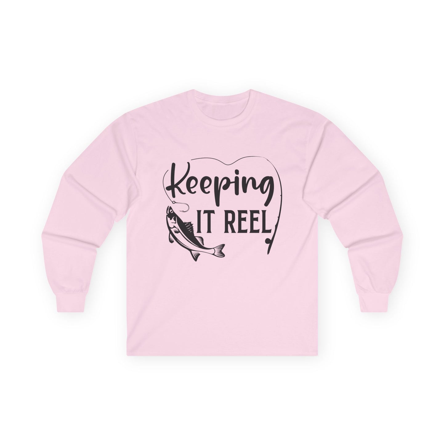 Fishing Enthusiast Long Sleeve Tee - Keeping It Reel