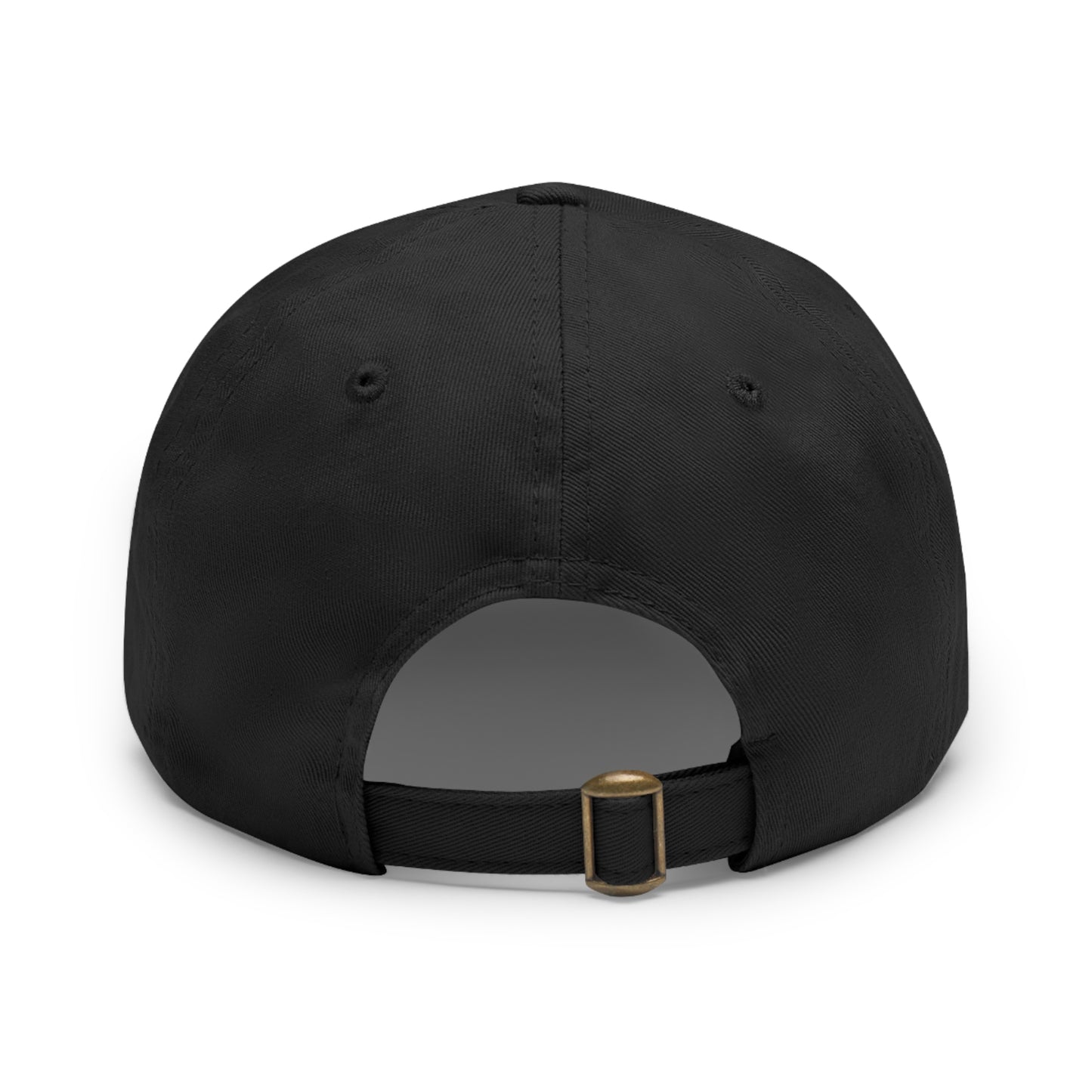 Dad Hat with Leather Patch (Rectangle) - WeFish2