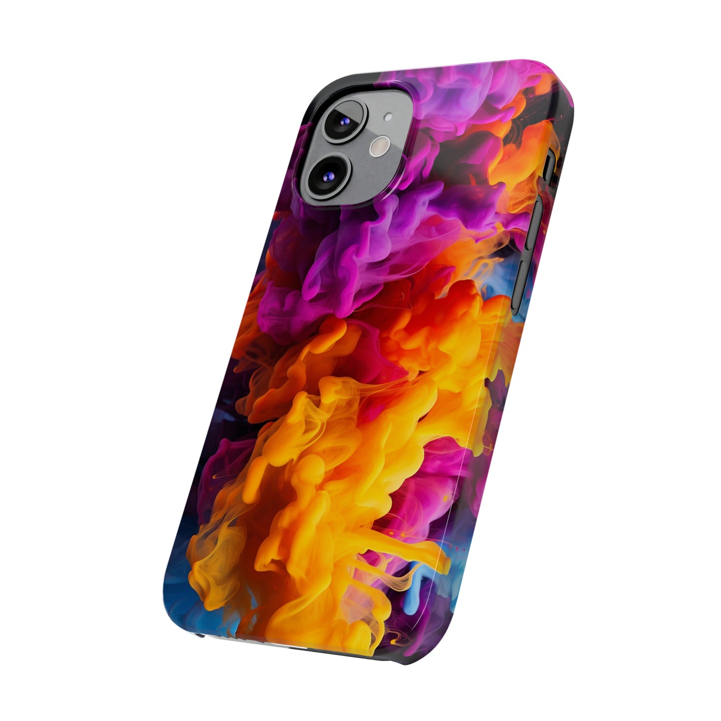 Slim Phone Cases - Colorful Smoke
