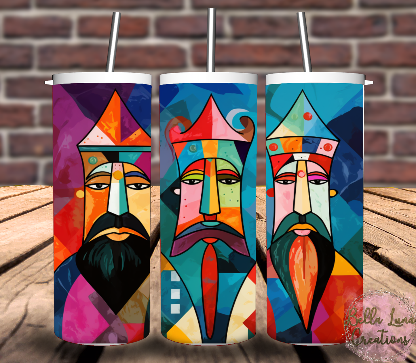 Three Wise Men/ Three Kings/ Tres Reyes Magos Tumbler Wrap Bundle