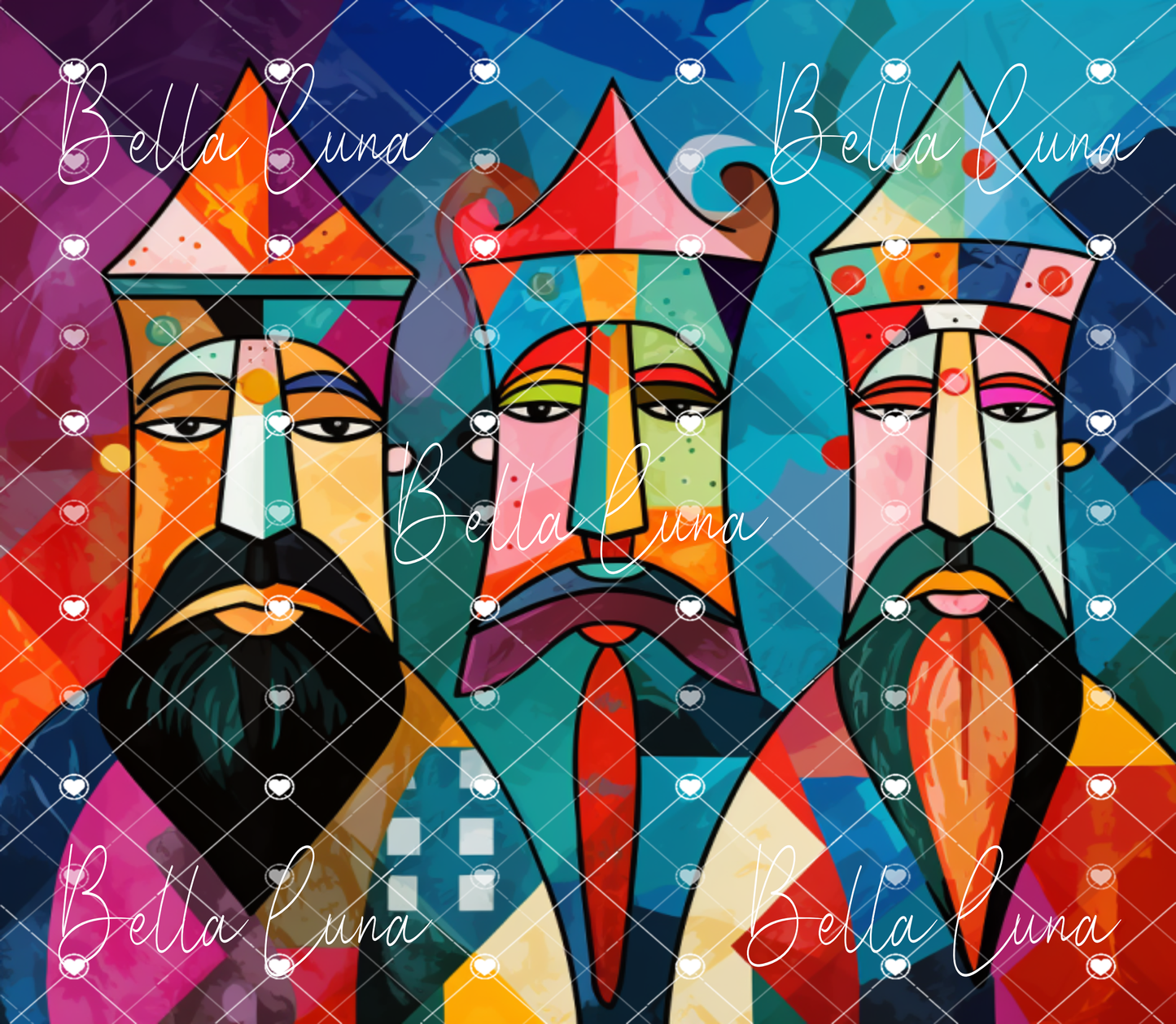 Three Wise Men/ Three Kings/ Tres Reyes Magos Tumbler Wrap Bundle