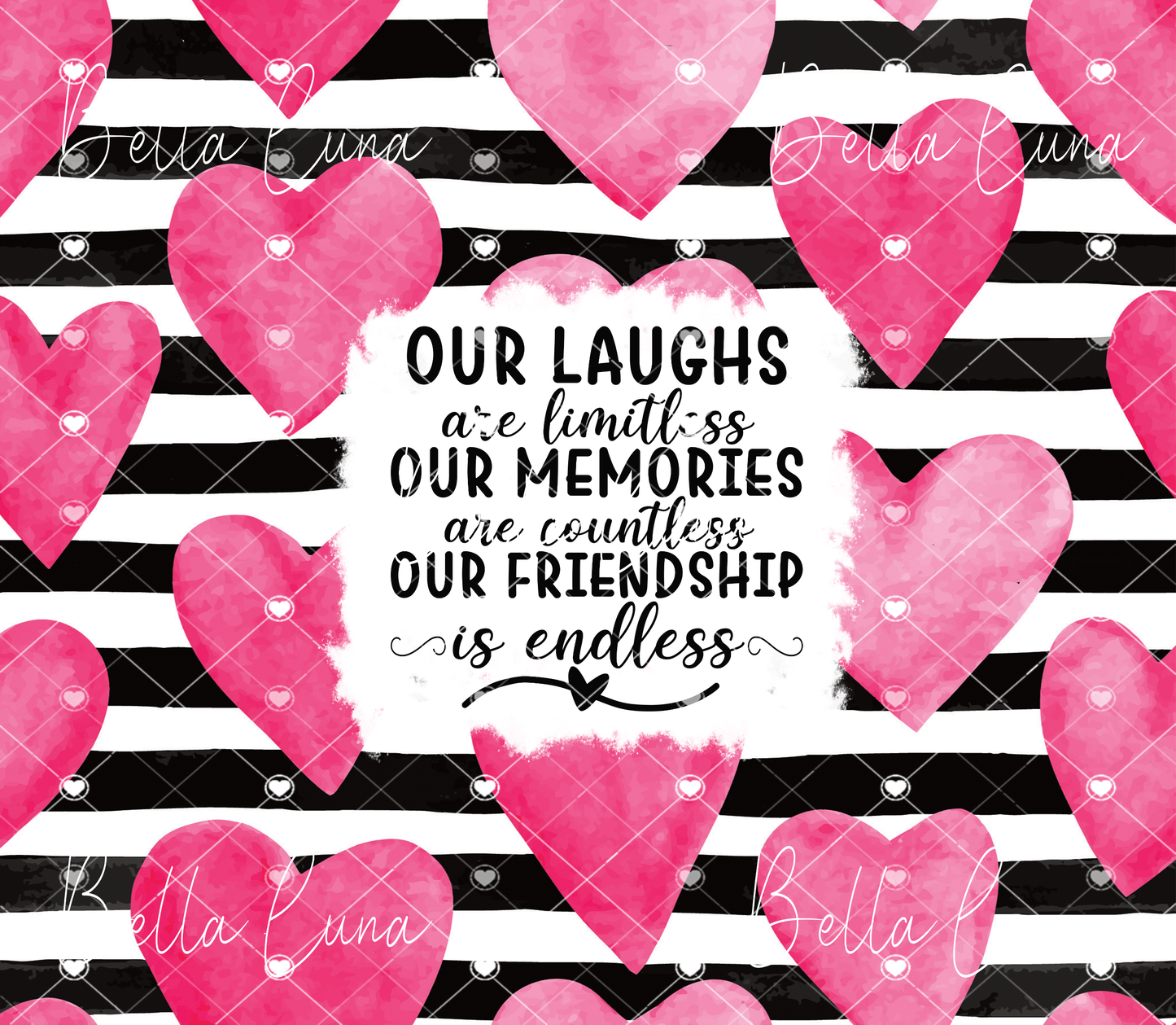 Friendship Digital Design for Tumbler Wrap - Bundle of 5 images