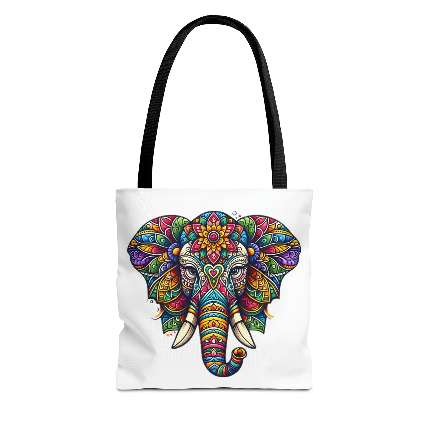 Tote Bag (AOP) - Elephant Mandala Design