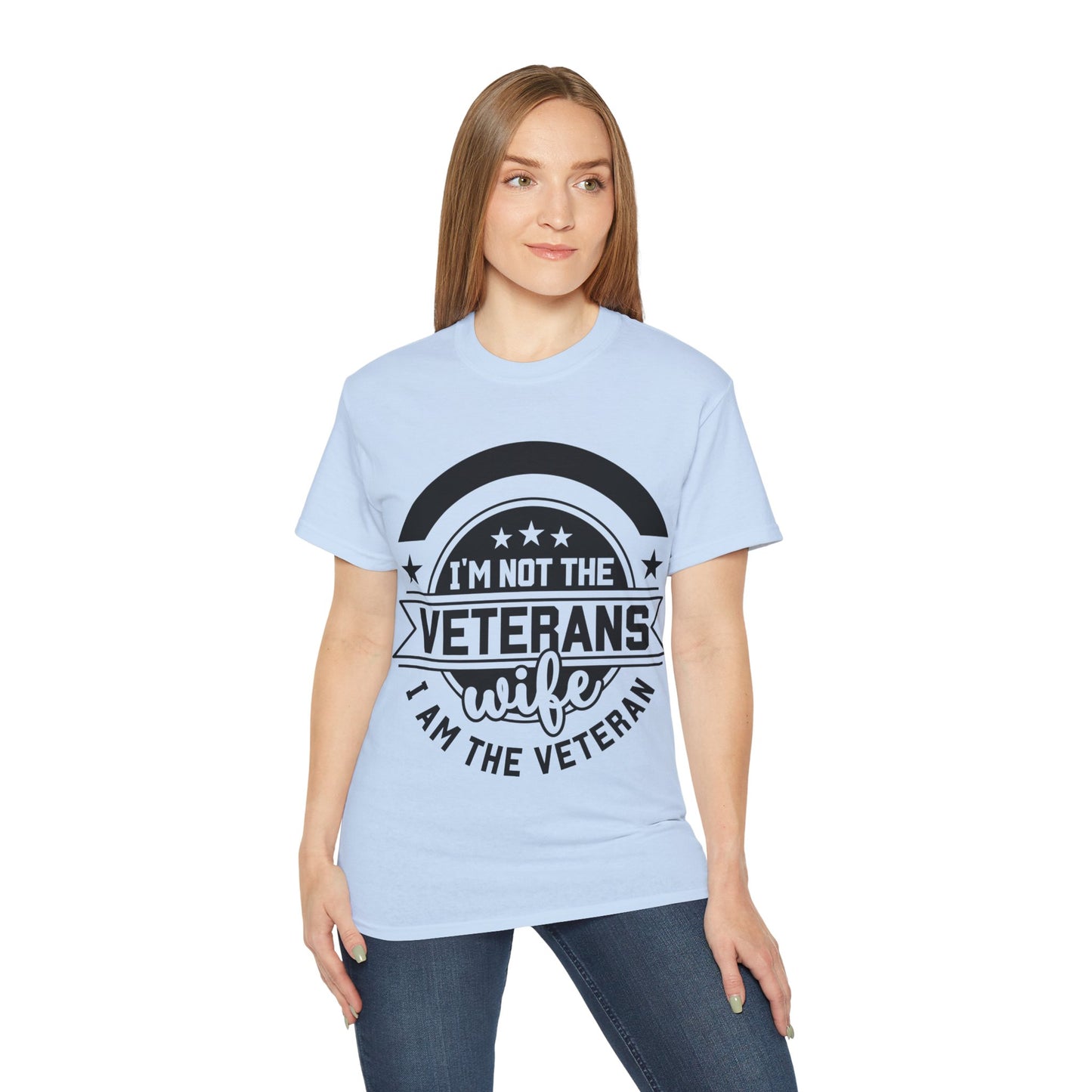 Unisex Ultra Cotton Tee- I am the Veteran