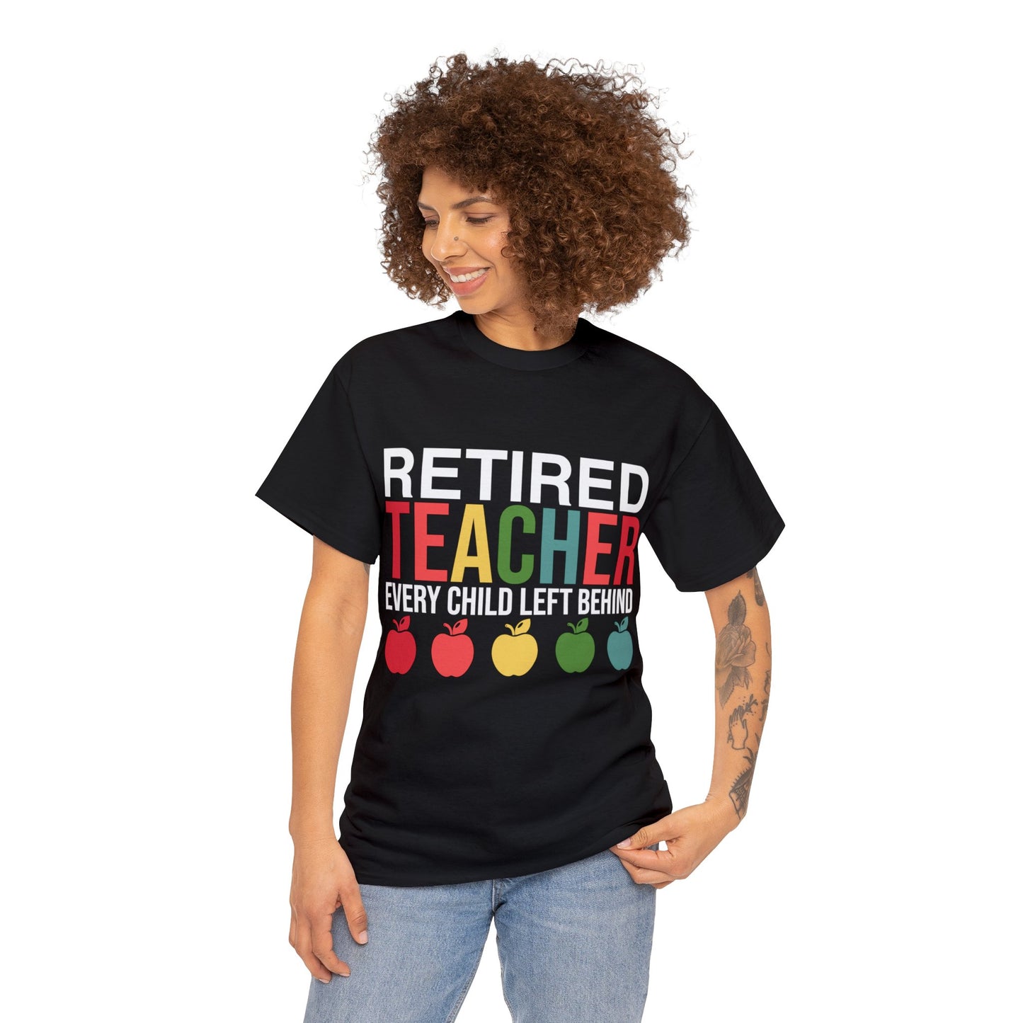Unisex Heavy Cotton Tee - Retired Teacher