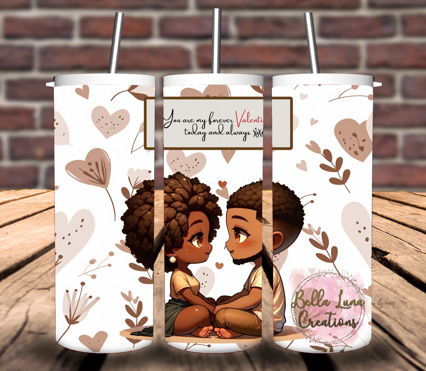 Valentines Day Tumbler Wrap Bundle - 4 images