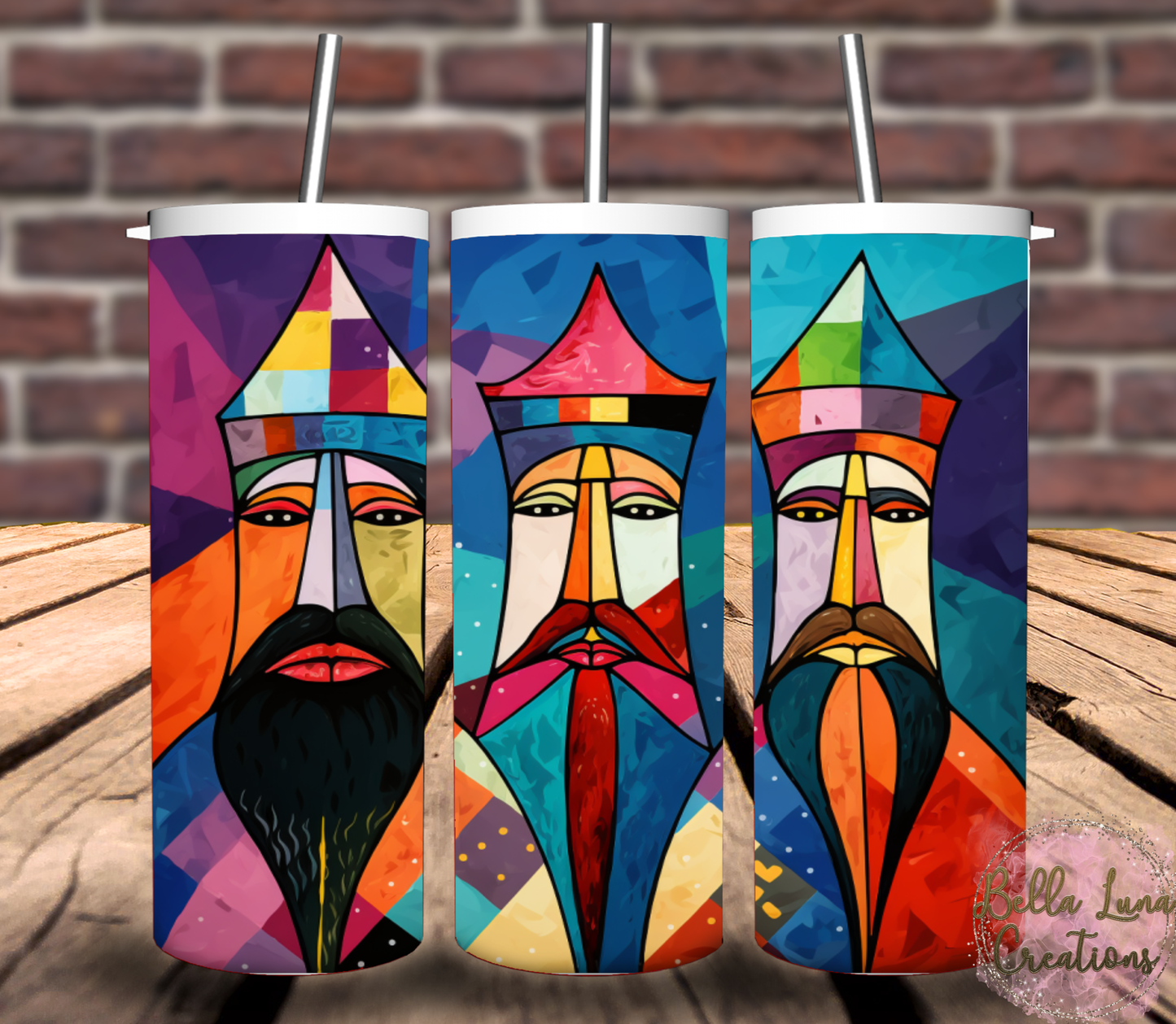 Three Wise Men/ Three Kings/ Tres Reyes Magos Tumbler Wrap Bundle