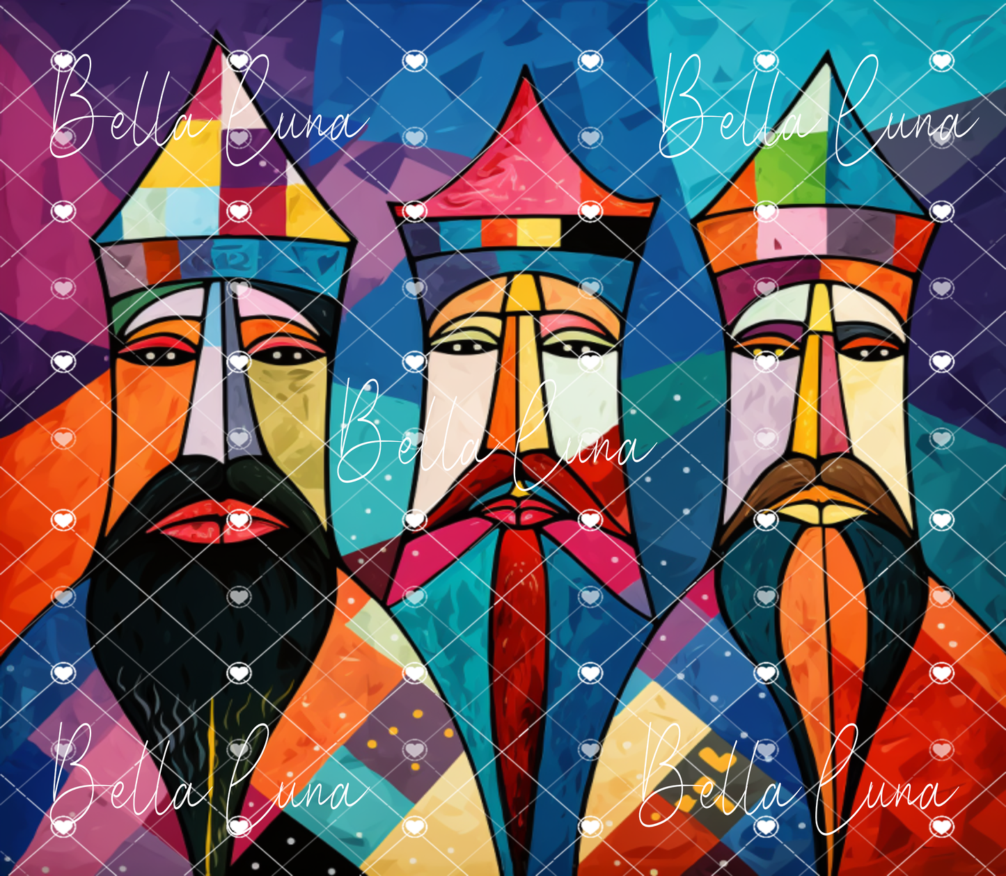 Three Wise Men/ Three Kings/ Tres Reyes Magos Tumbler Wrap Bundle