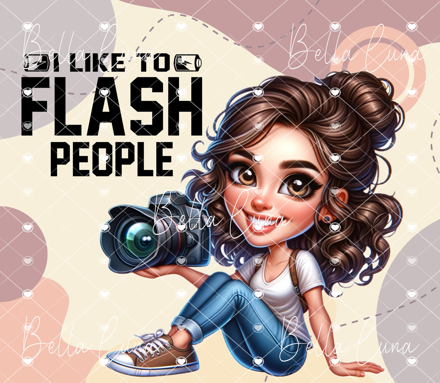 Photographer Tumbler Wrap Digital Design - 5 images