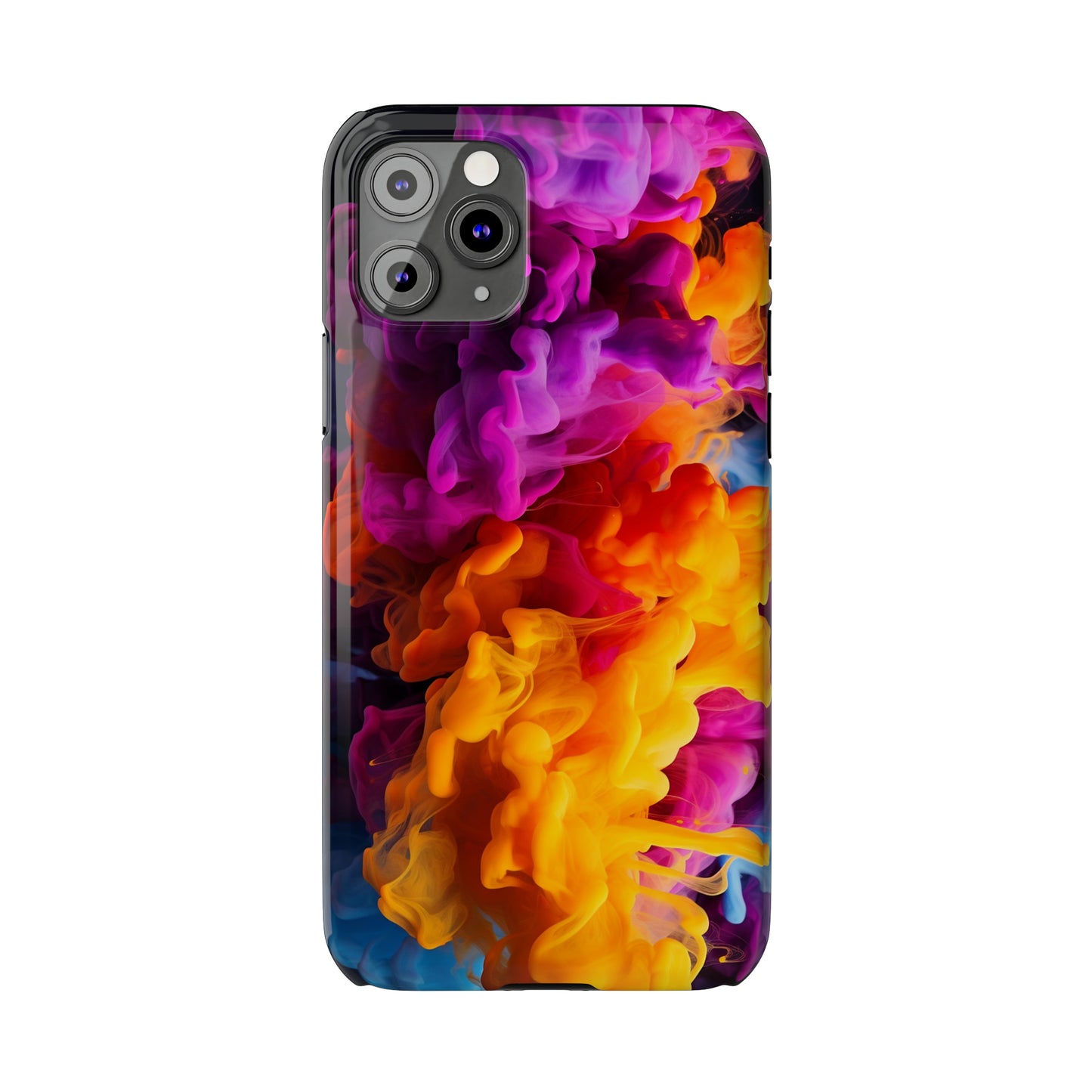 Slim Phone Cases - Colorful Smoke