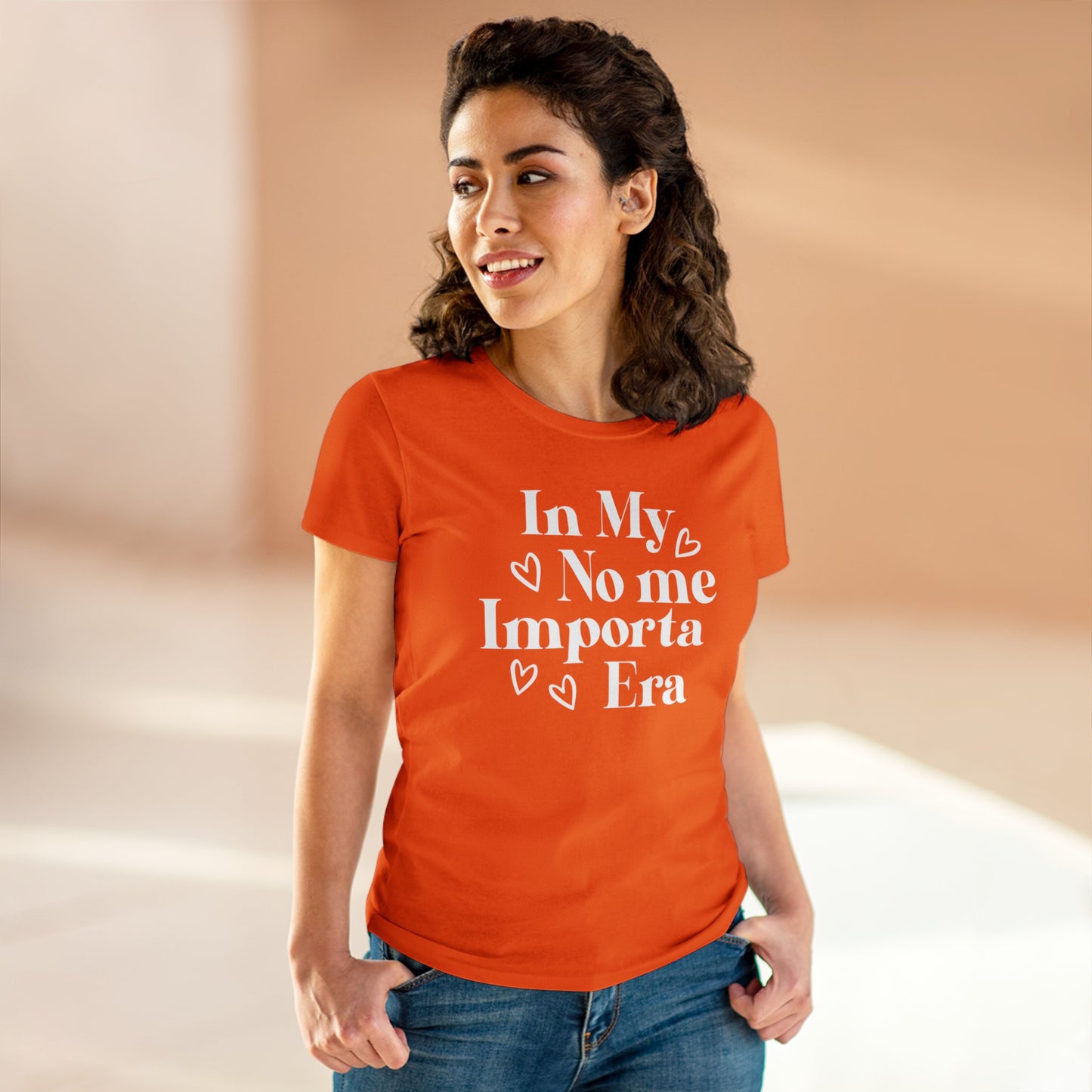 Women's Midweight Cotton Tee - In my No Me Importa Era