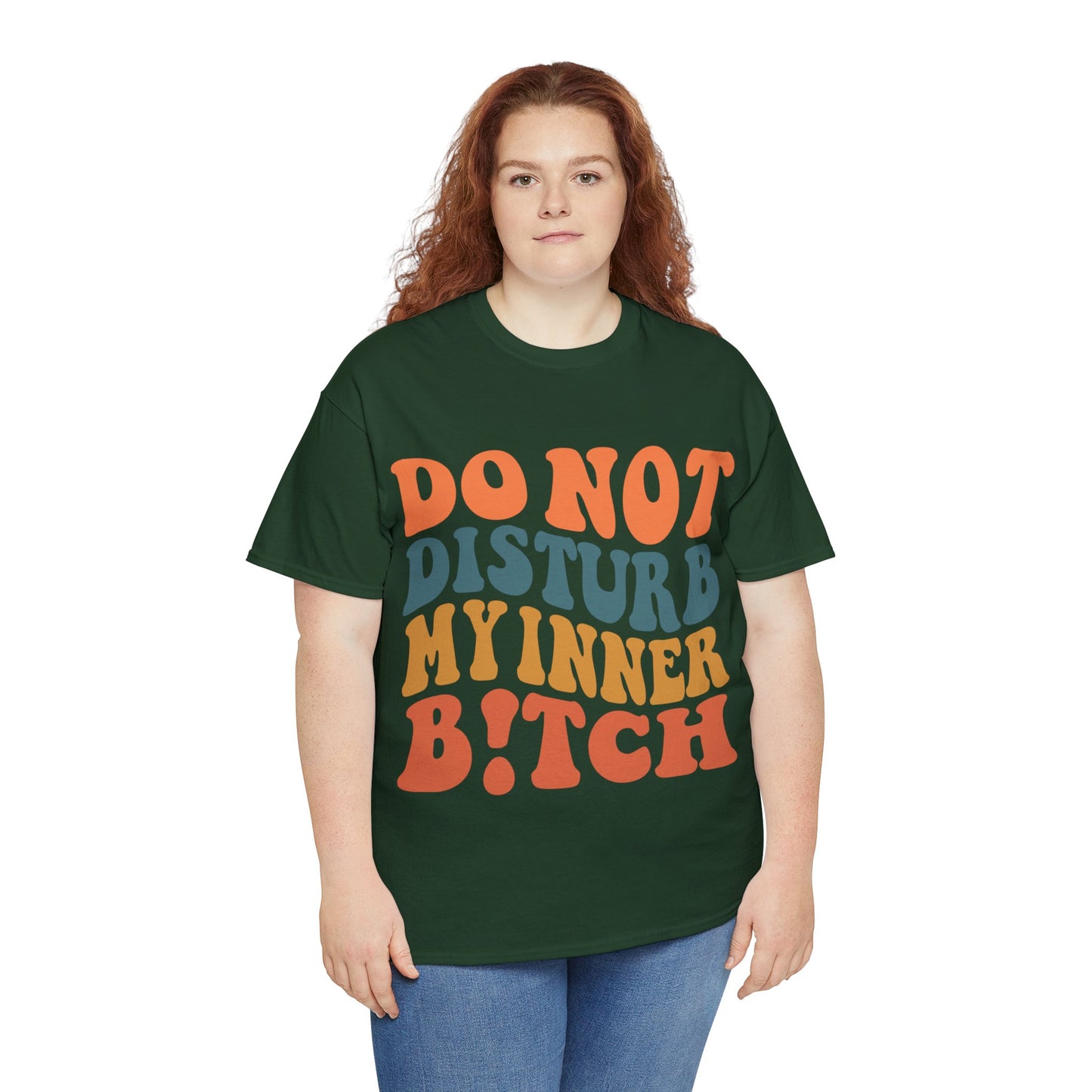 Unisex Heavy Cotton Tee - Do not disturb