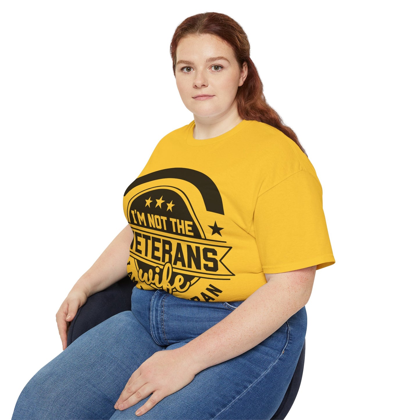 Unisex Ultra Cotton Tee- I am the Veteran