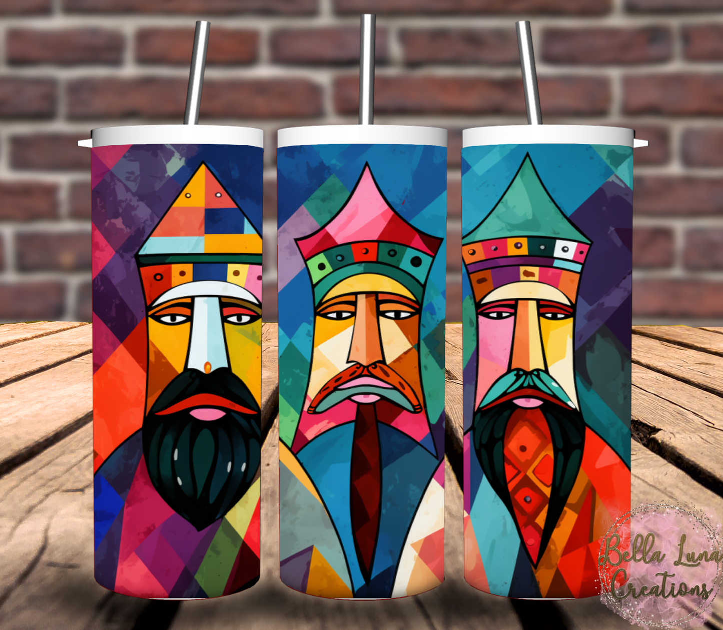 Three Wise Men/ Three Kings/ Tres Reyes Magos Tumbler Wrap Bundle