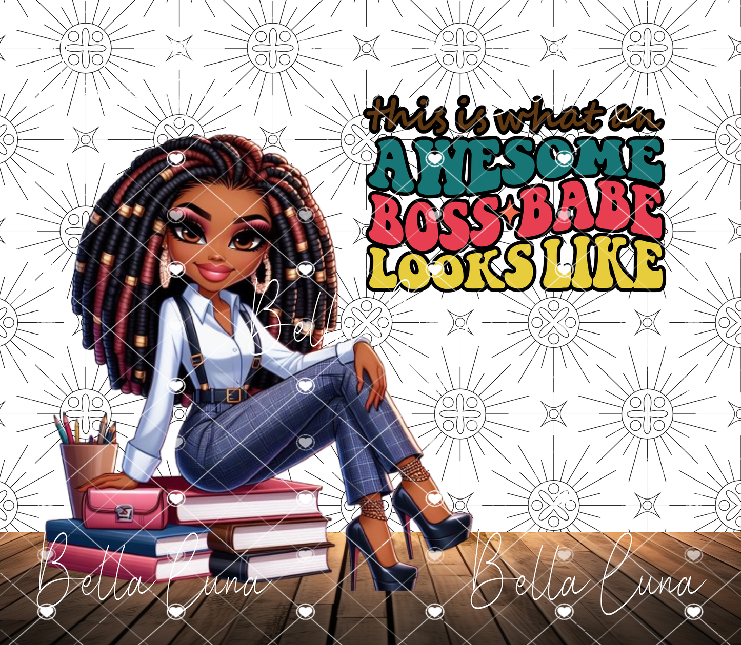 Awesome Boss-Babe Tumbler Wrap Bundle - 6 images