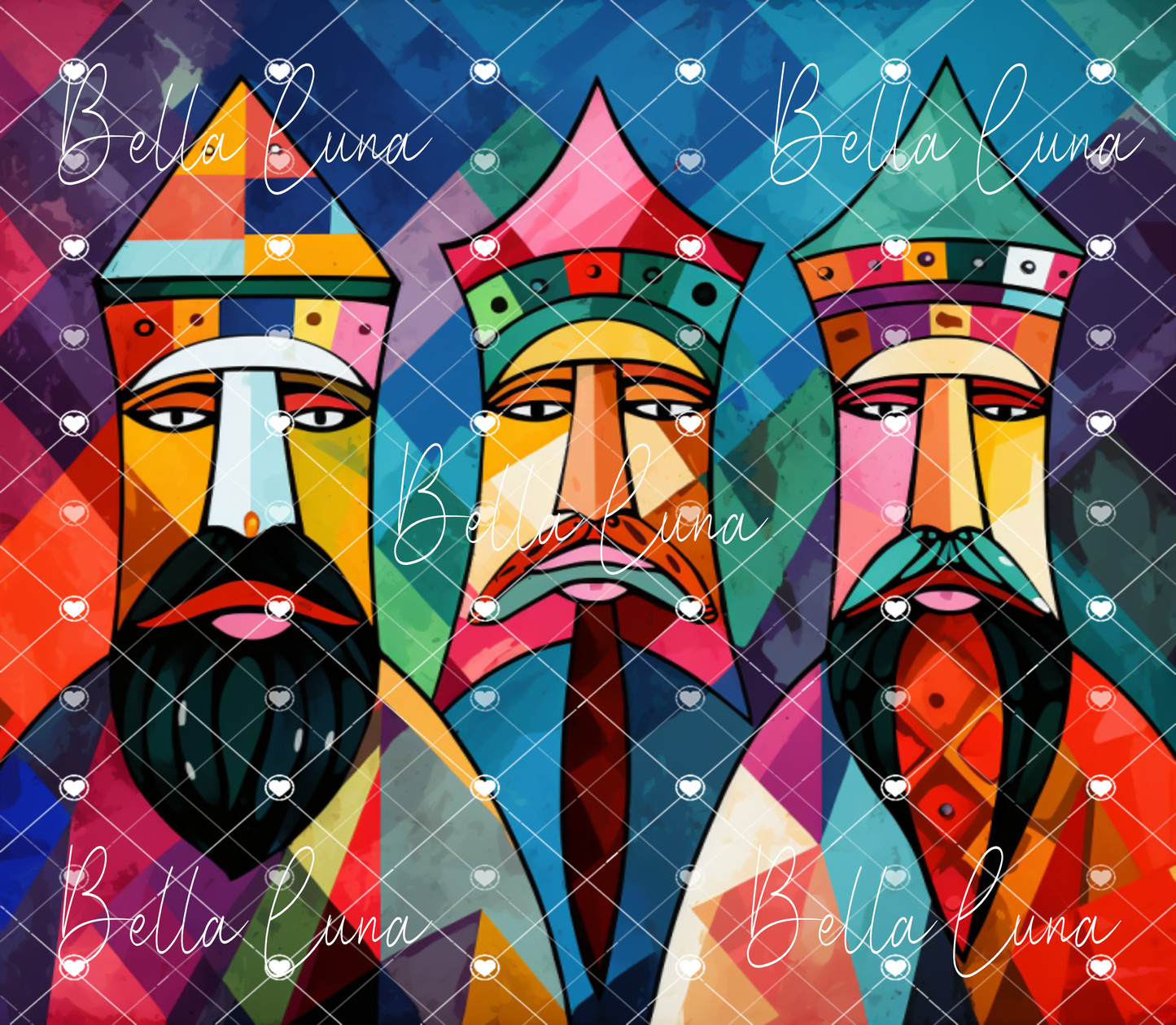 Three Wise Men/ Three Kings/ Tres Reyes Magos Tumbler Wrap Bundle
