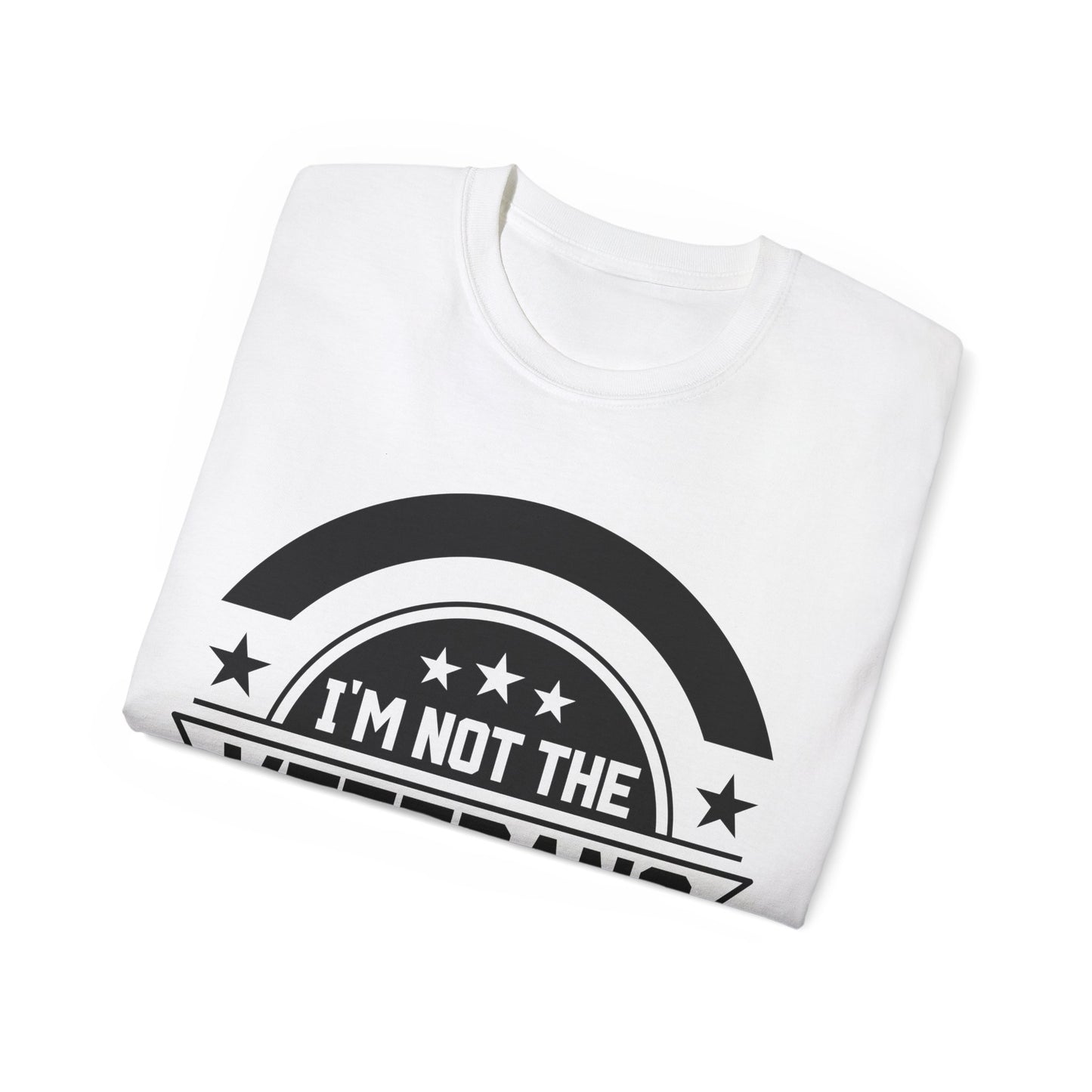Unisex Ultra Cotton Tee- I am the Veteran