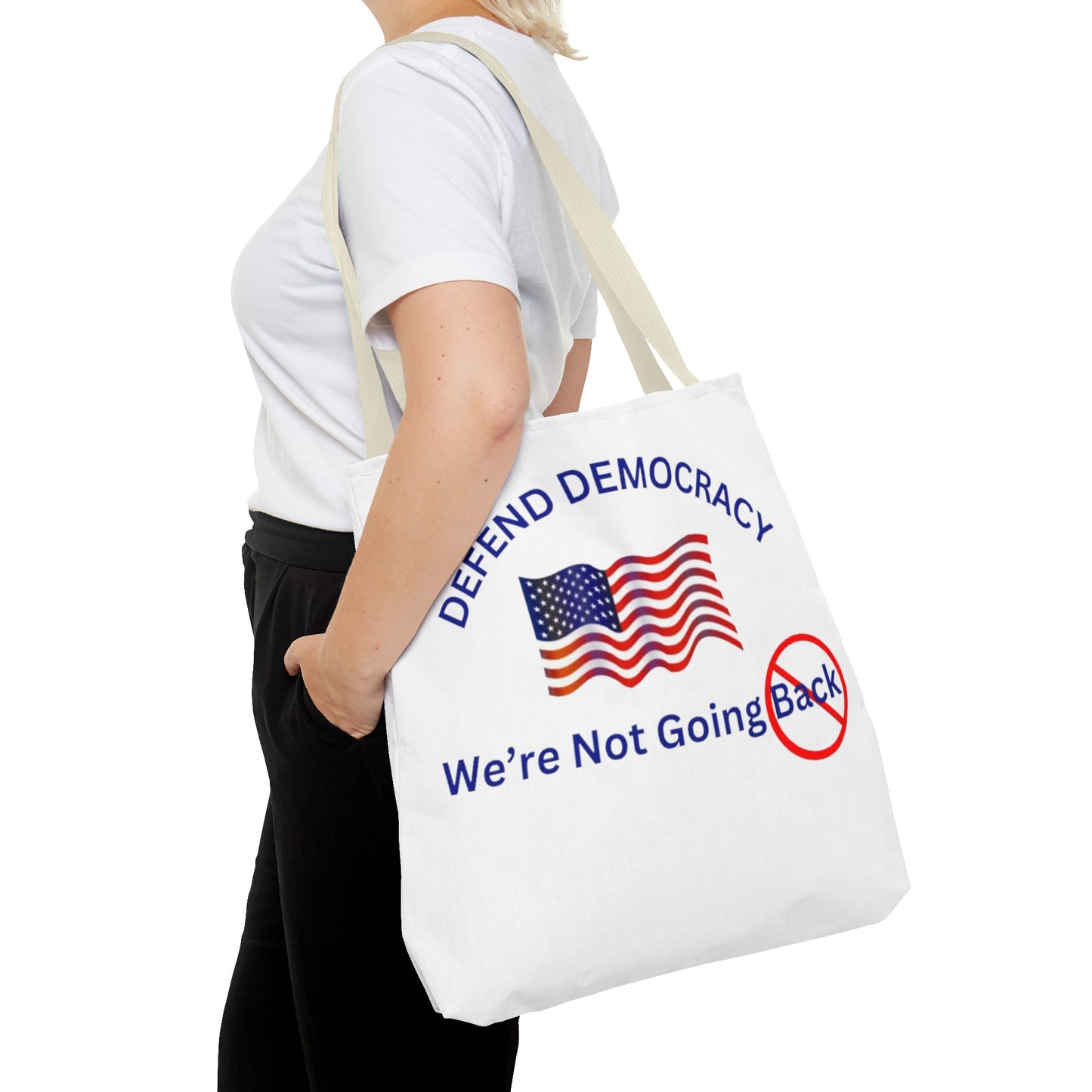 Tote Bag (AOP) - white