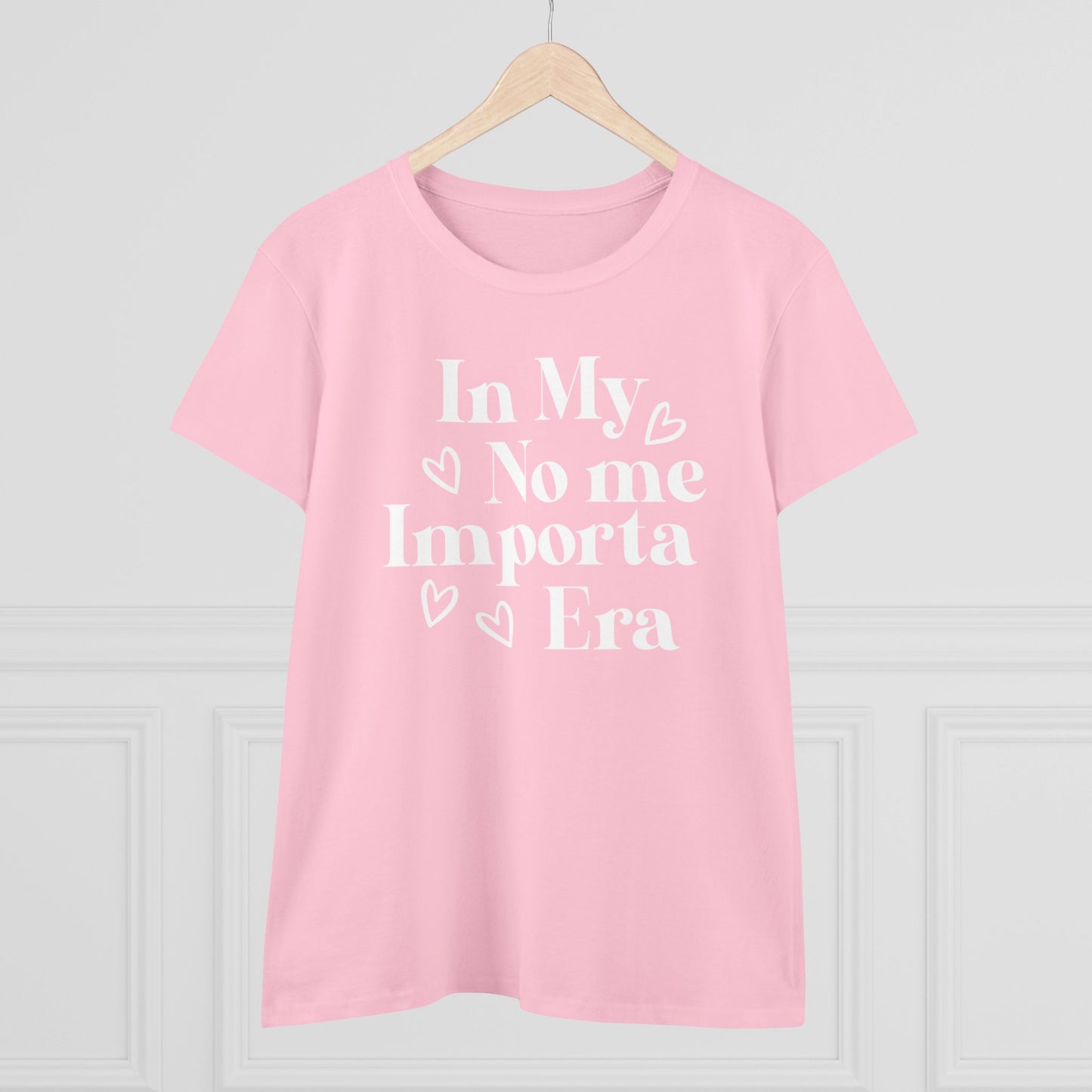 Women's Midweight Cotton Tee - In my No Me Importa Era