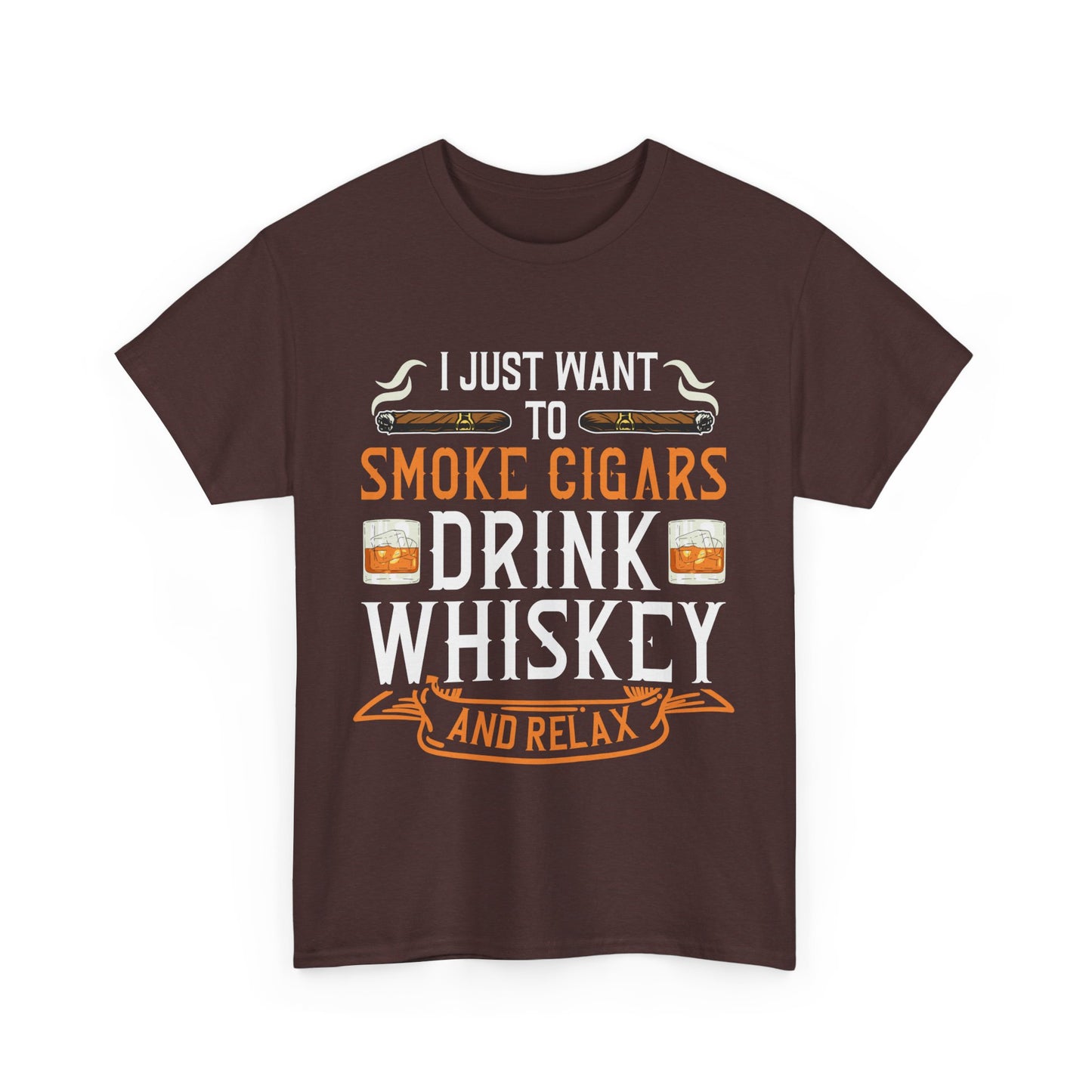 Unisex Heavy Cotton Tee - Drink Whiskey