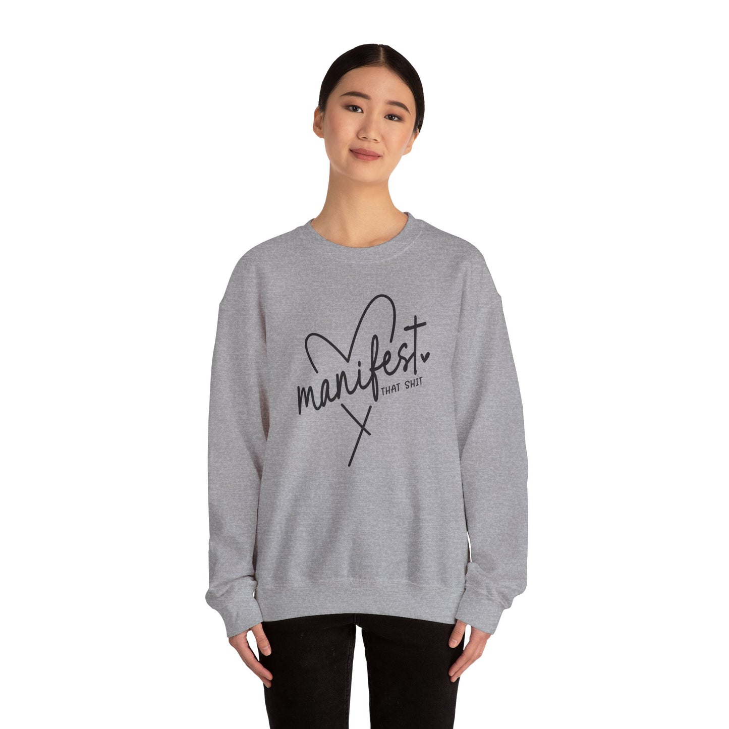 Unisex Heavy Blend™ Crewneck Sweatshirt - Manifest