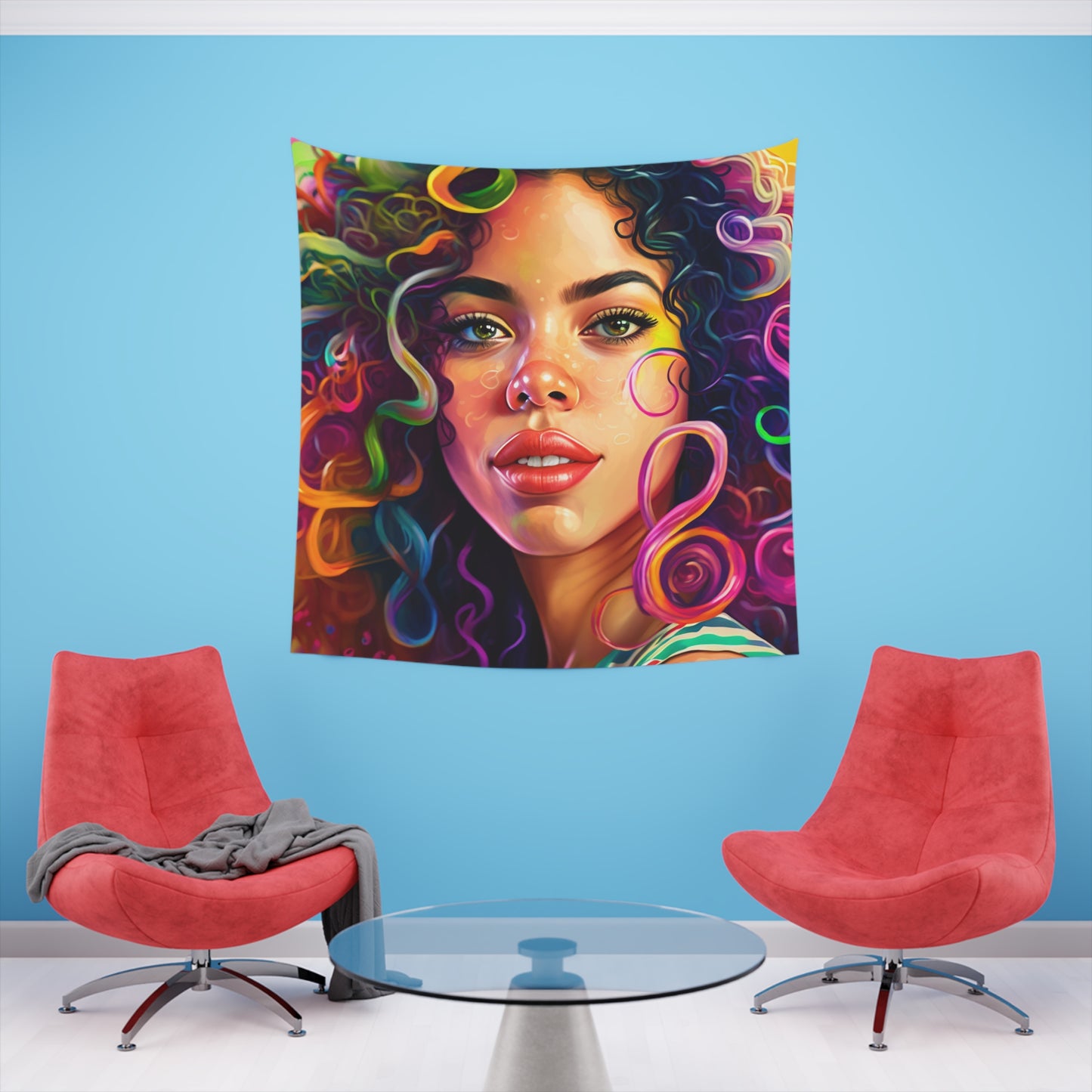 Printed Wall Tapestry