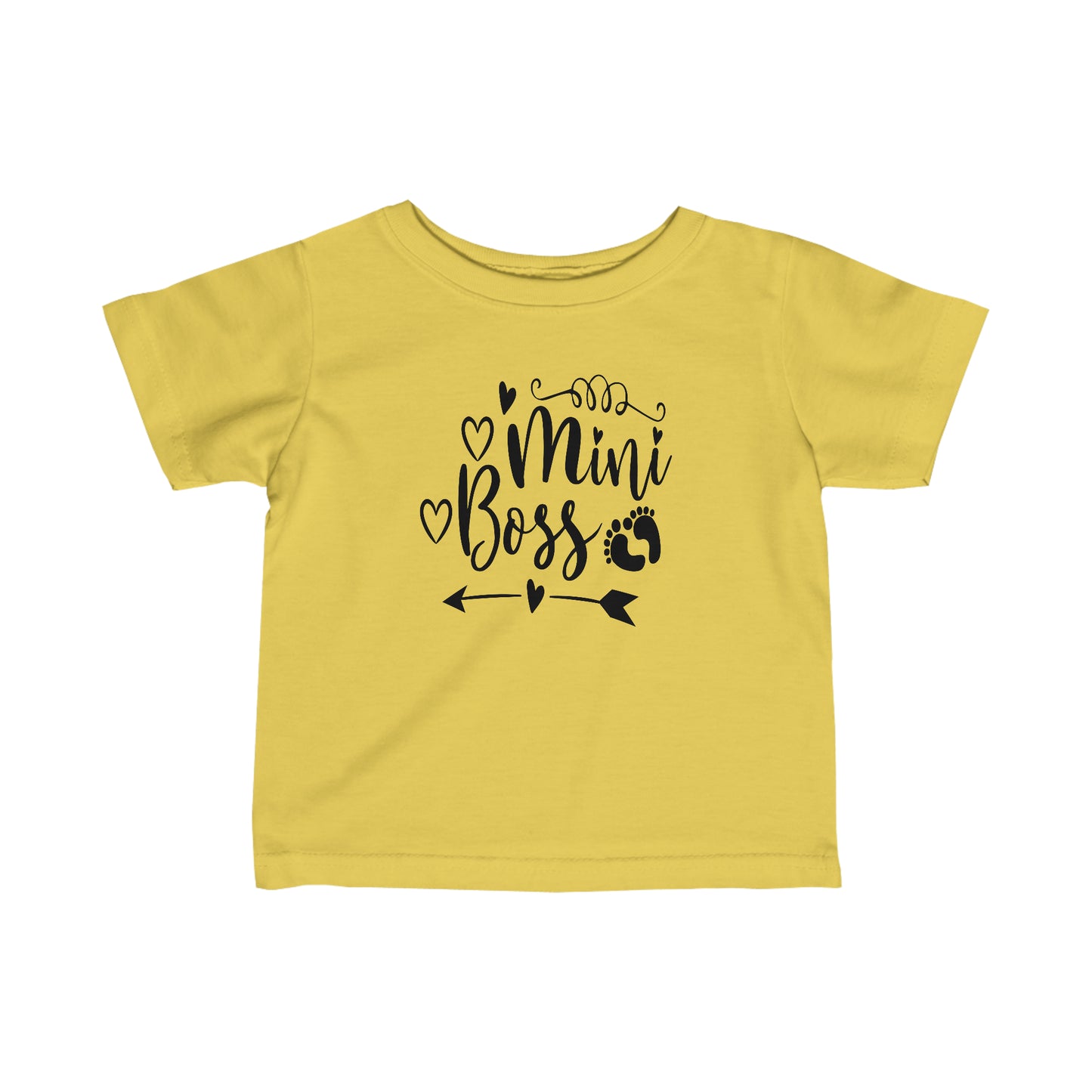 Infant Fine Jersey Tee - Mini Boss
