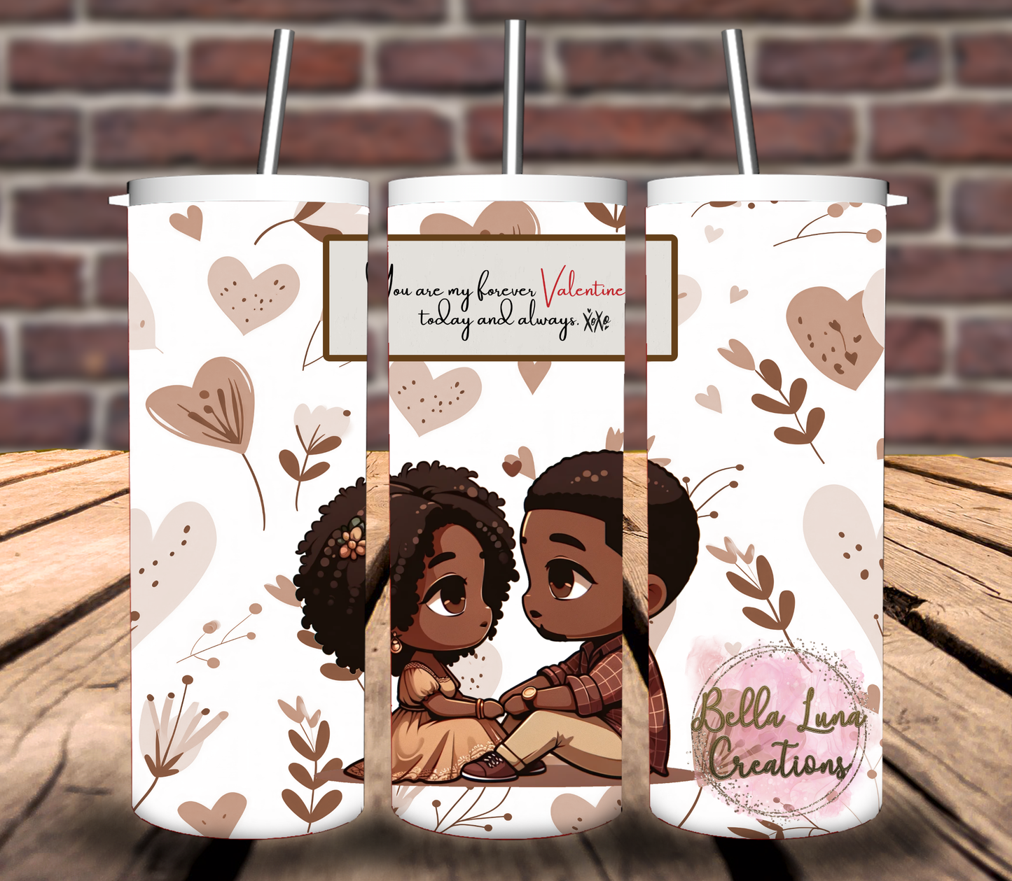 Valentines Day Tumbler Wrap Bundle - 4 images