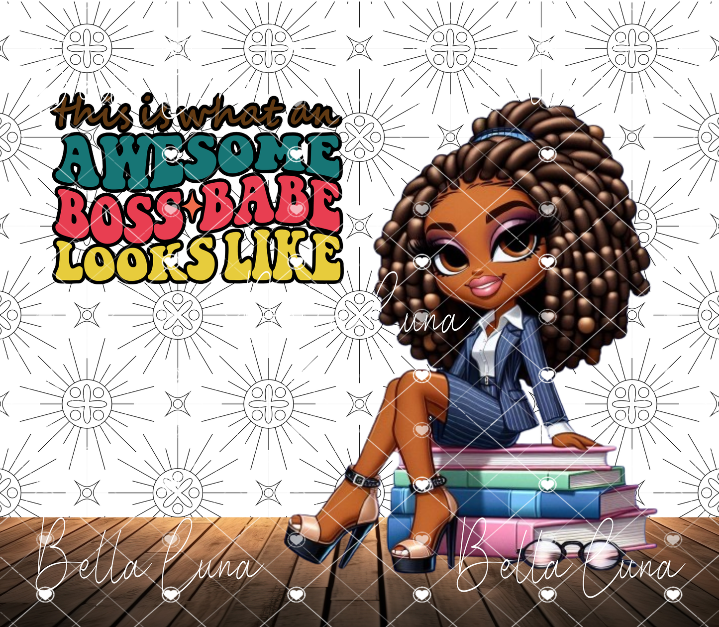 Awesome Boss-Babe Tumbler Wrap Bundle - 6 images