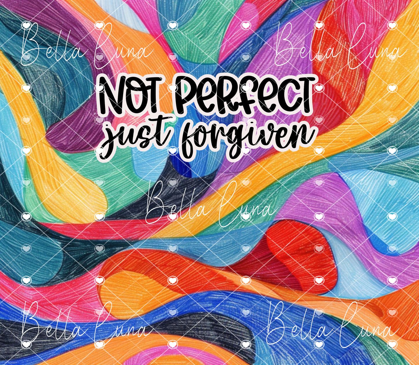 Not perfect- Just Forgiven Tumbler Wrap Bundle _ Digital Design/Digital Download