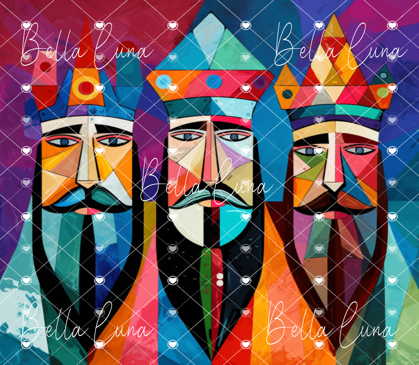 Three Wise Men/ Three Kings/ Tres Reyes Magos Tumbler Wrap Bundle