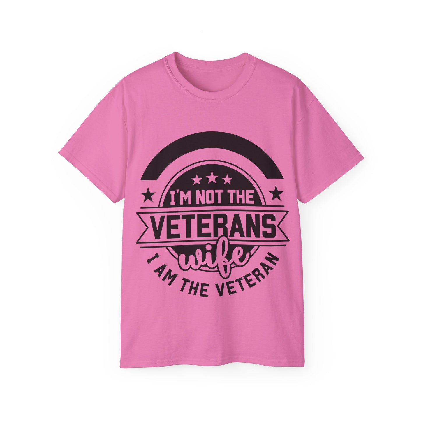Unisex Ultra Cotton Tee- I am the Veteran