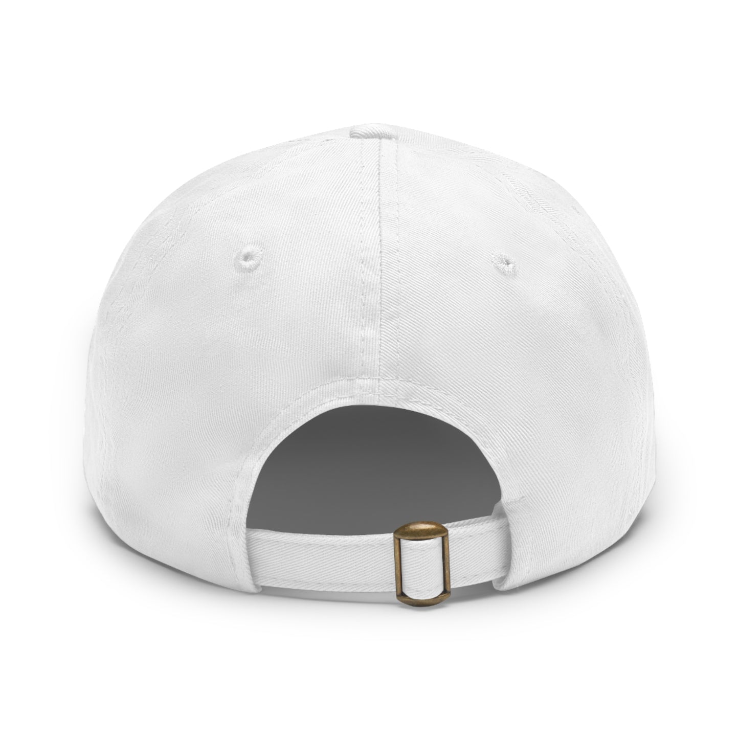 Dad Hat with Leather Patch (Rectangle) - WeFish2