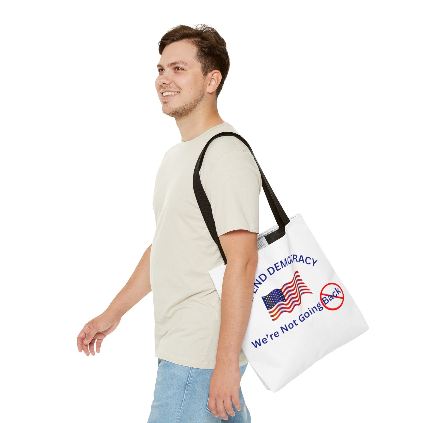 Tote Bag (AOP) - white
