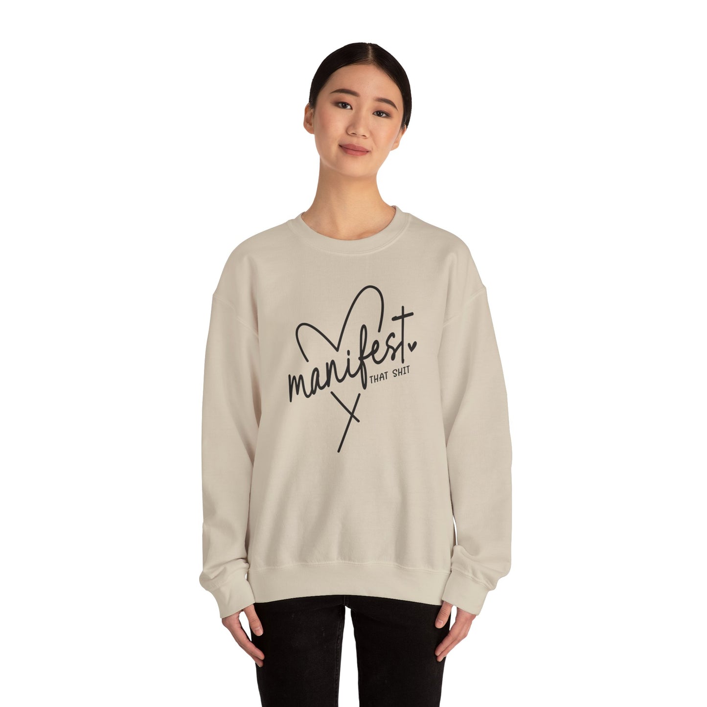 Unisex Heavy Blend™ Crewneck Sweatshirt - Manifest