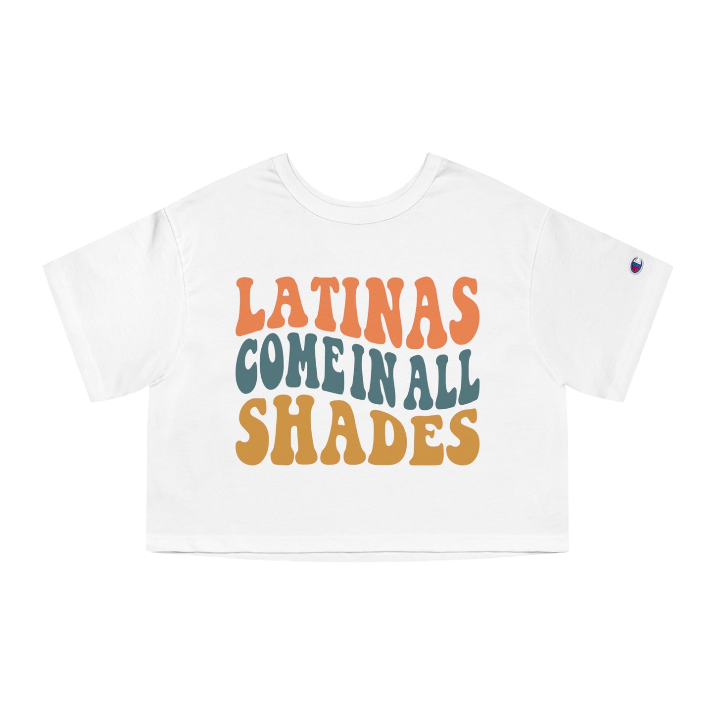 Champion Women's Heritage Cropped T-Shirt - Latinas Come in all Shades