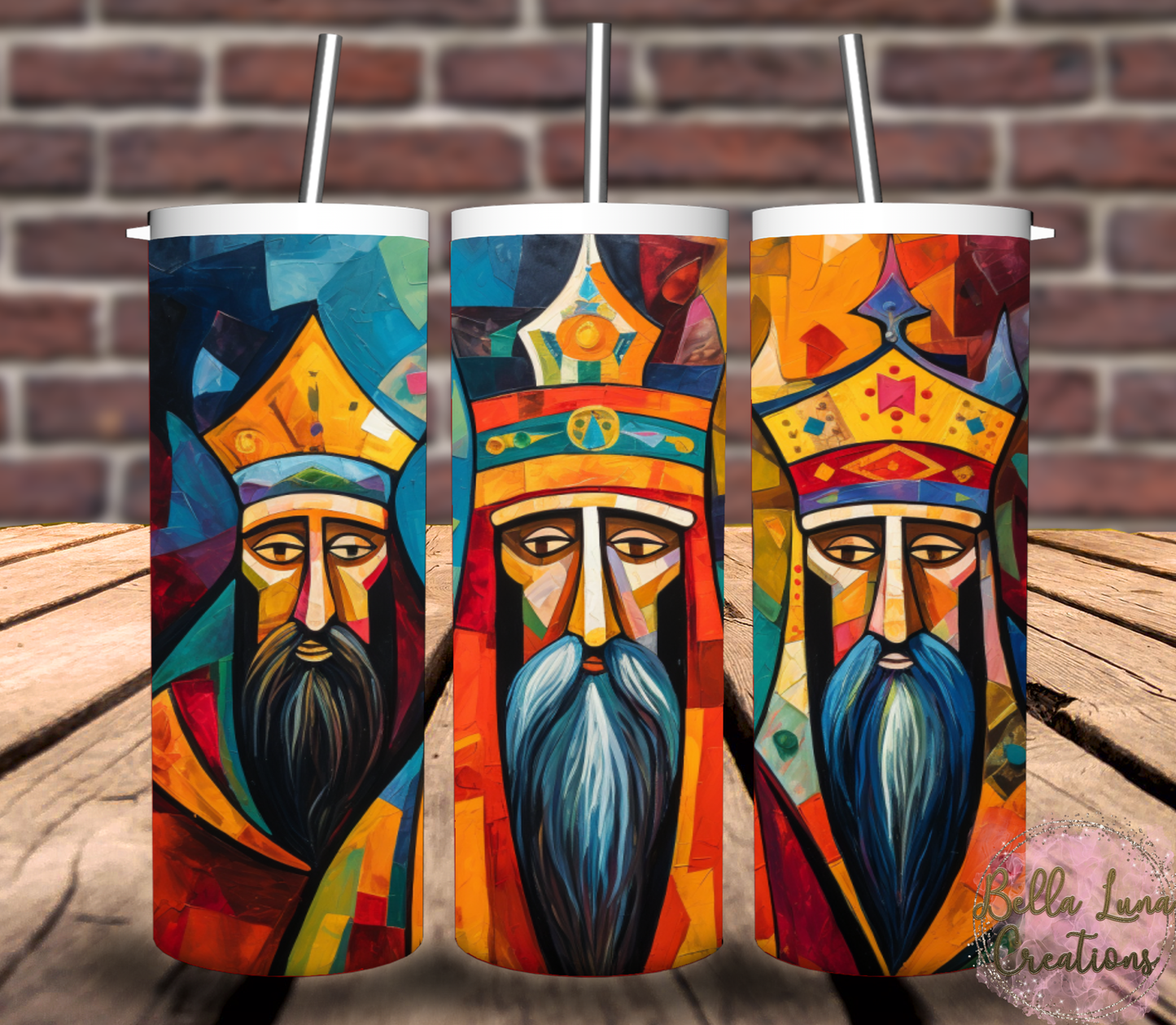 Three Wise Men/ Three Kings/ Tres Reyes Magos Tumbler Wrap Bundle