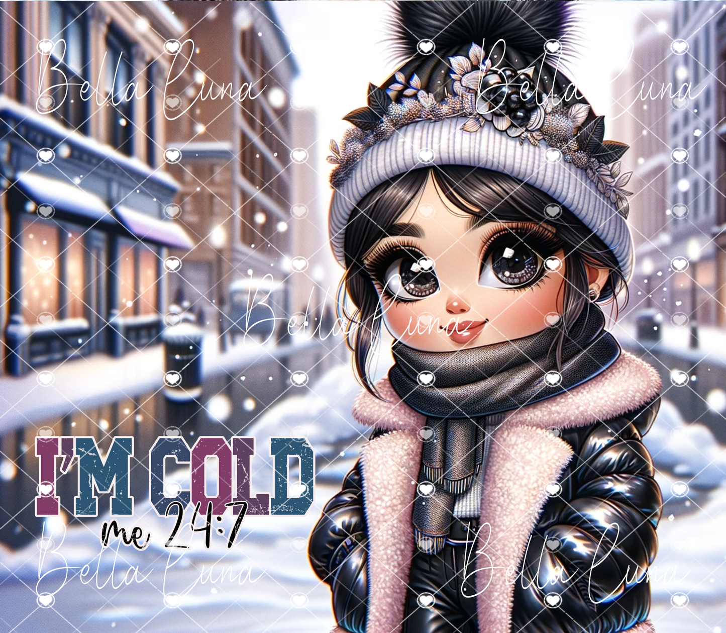 Im Cold tumbler Wrap Bundle